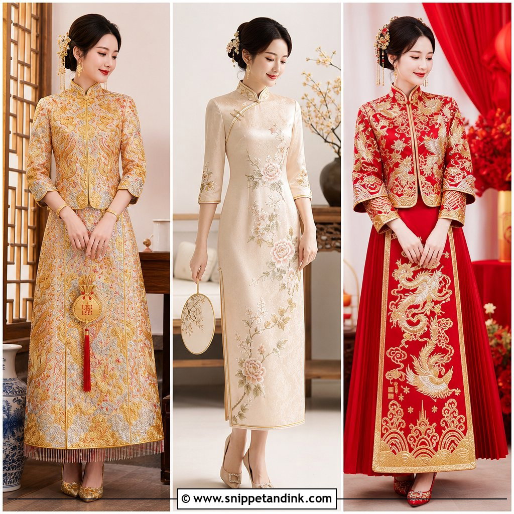 25 Traditional Chinese Wedding Dress Ideas