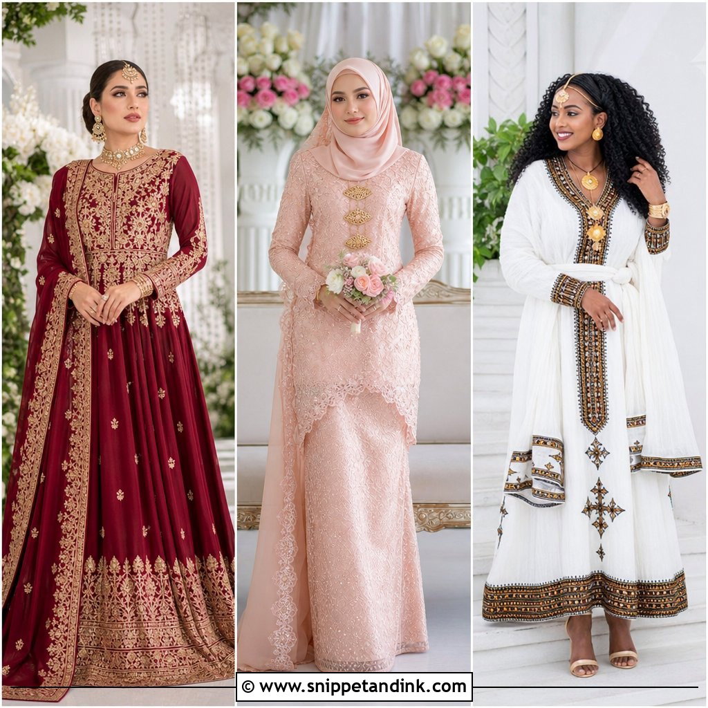 25 Traditional Dresses for Wedding: Timeless Cultural Styles
