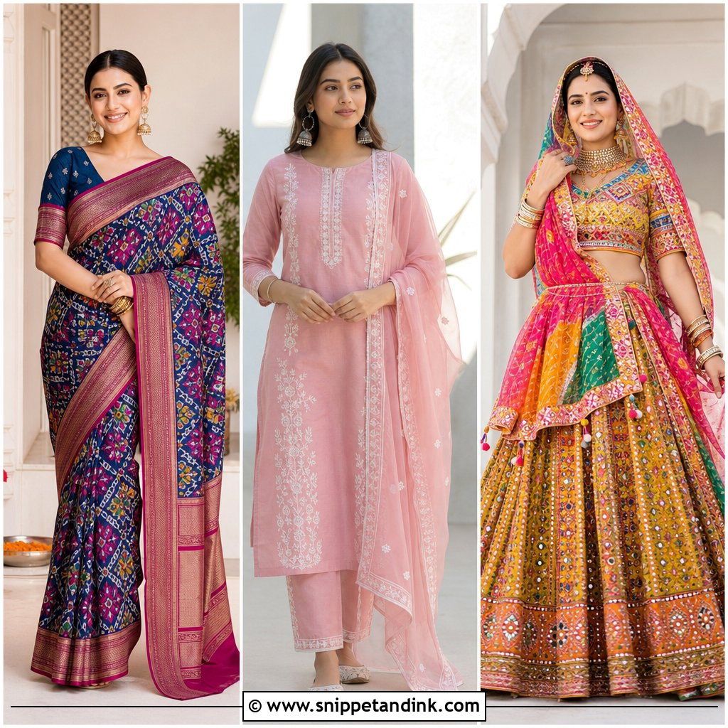 25 Traditional Indian Dresses for Wedding: Elegant Bridal Looks
