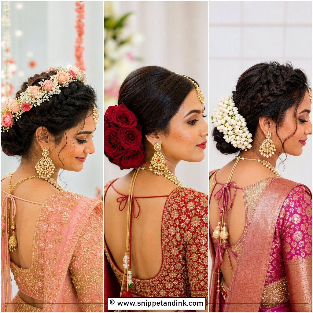 25 Traditional Indian Weddings Bridal Hairstyles to Try