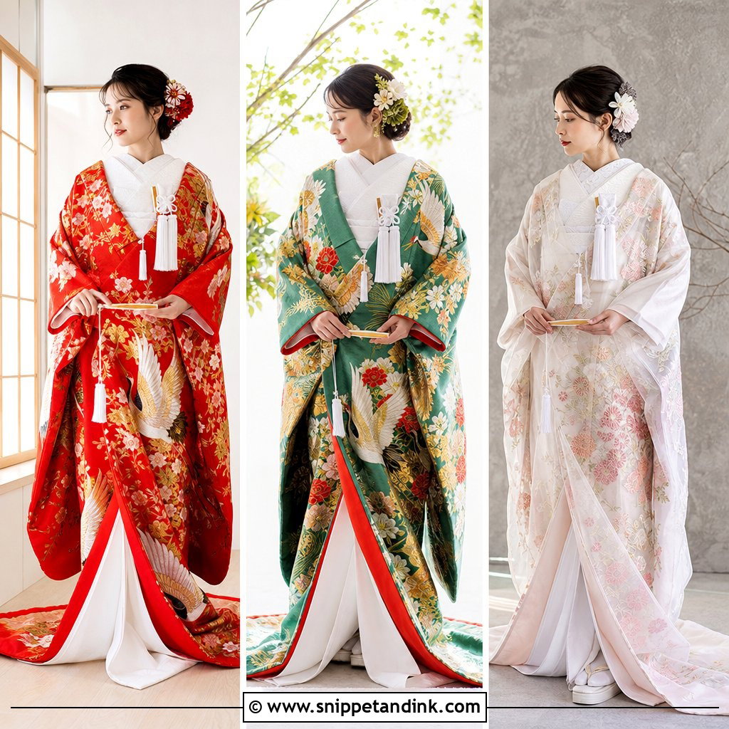 25 Traditional Japanese Wedding Dress Ideas: Elegant Bride Looks