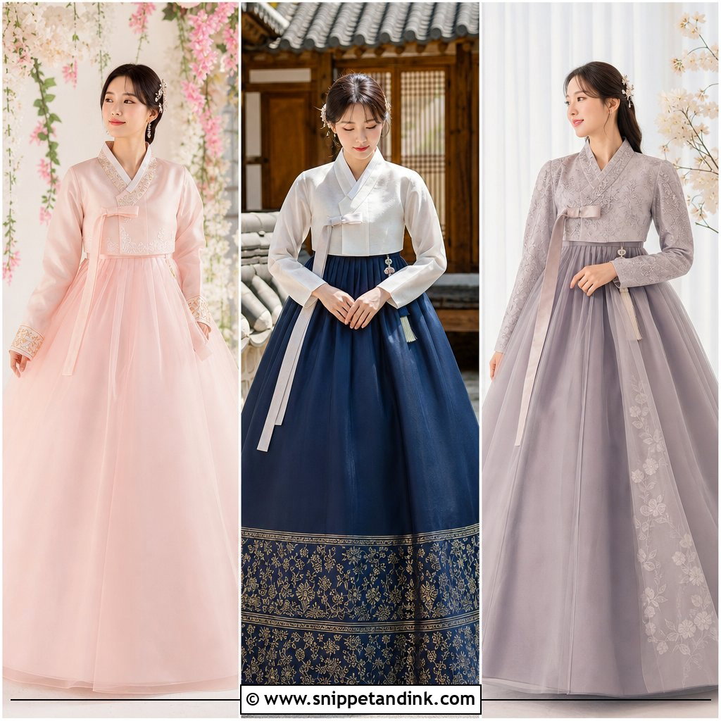 25 Traditional Korean Wedding Dress Ideas Elegant Bride Looks
