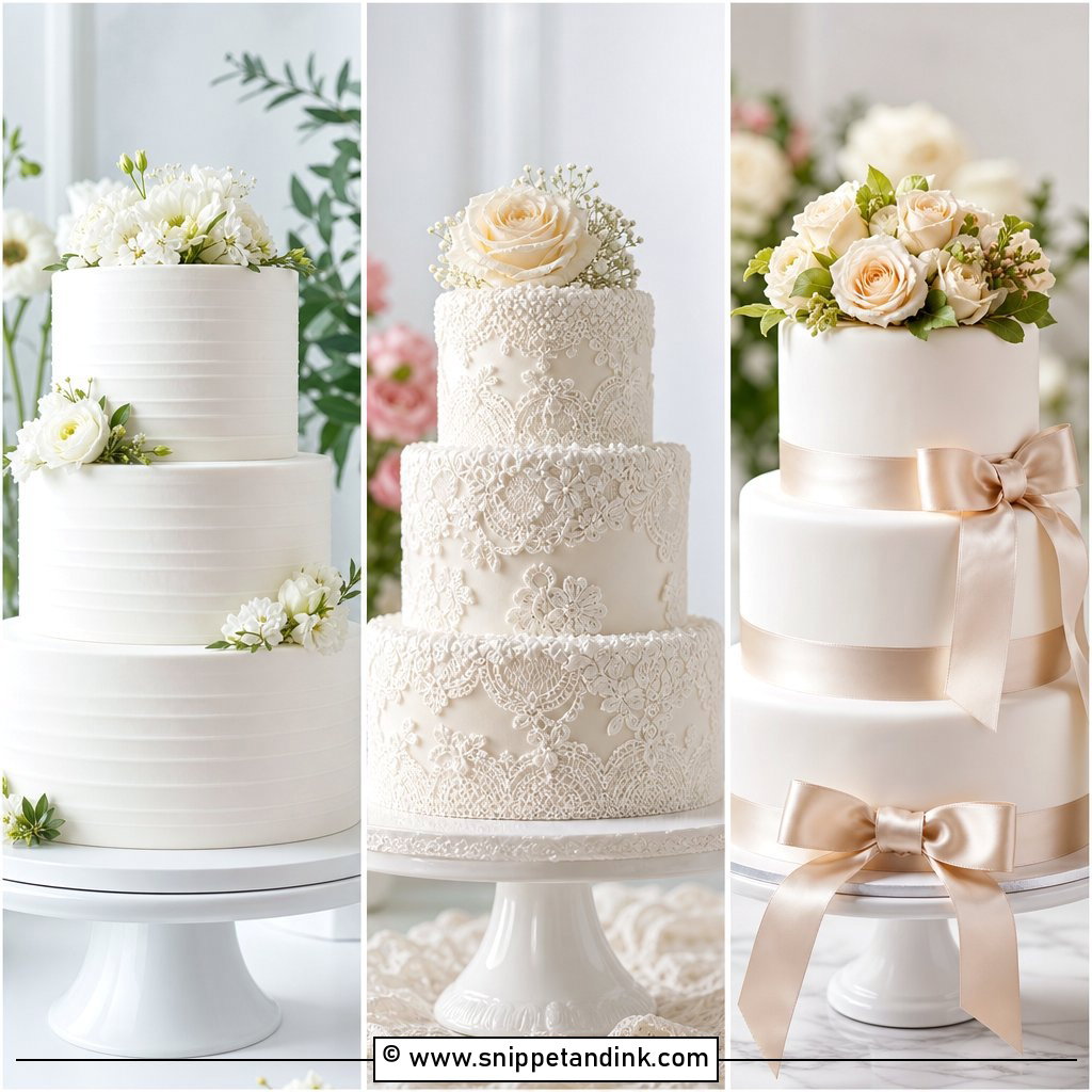 25 Traditional Wedding Cake Ideas for Timeless Romance