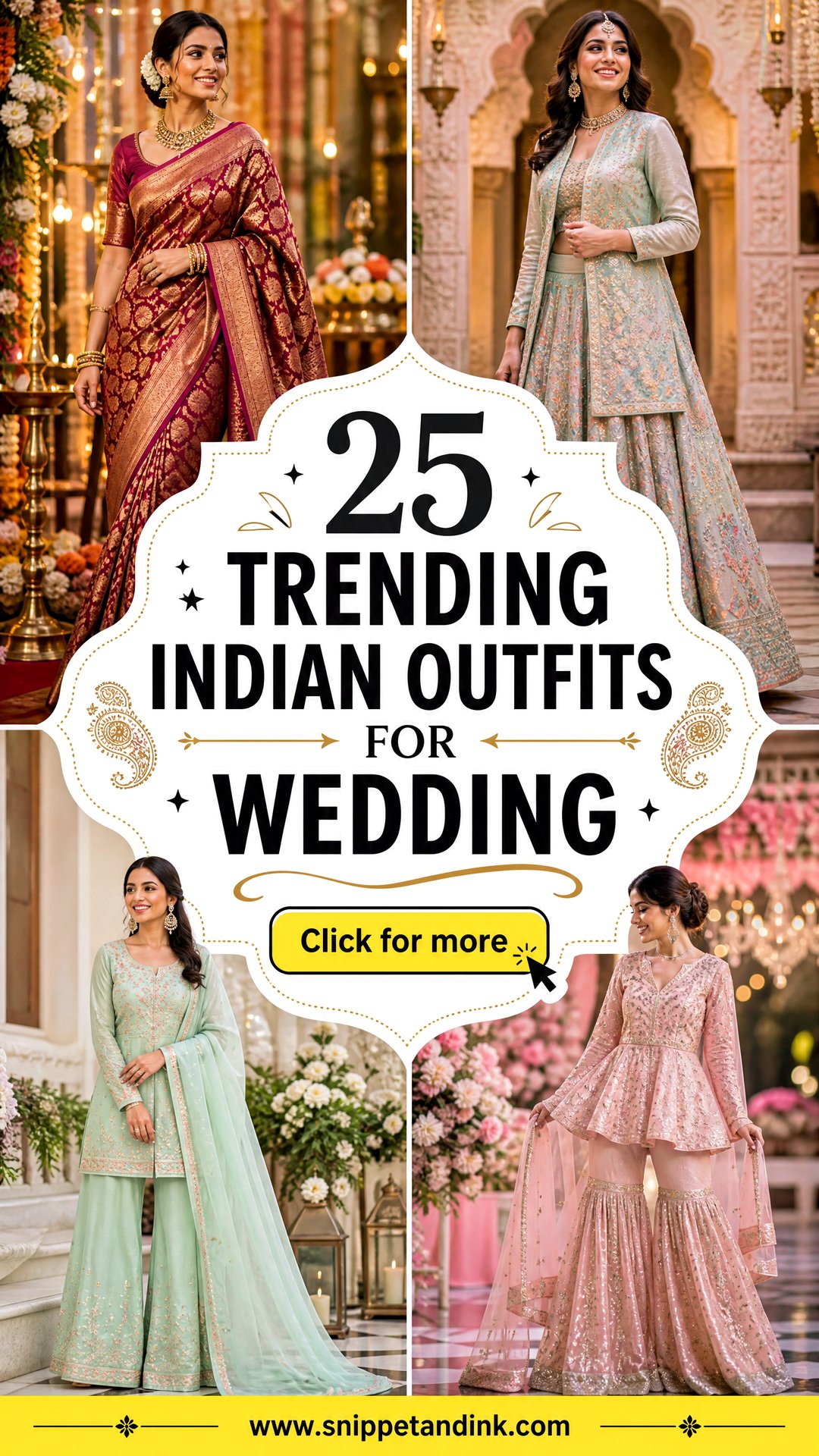 25 Trending Indian Outfits for Wedding Chic Looks for Guests - 25 Trending Indian Outfits for Wedding: Chic Looks for Guests