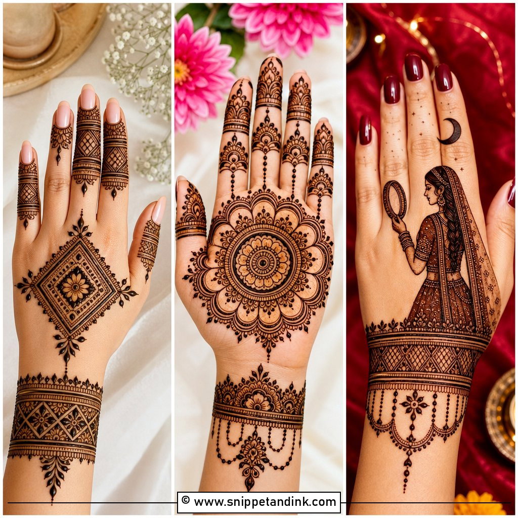 25 Trending Mehndi Designs 2025 for Stylish Brides