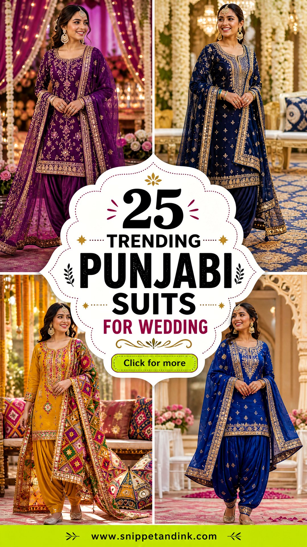 25 Trending Punjabi Suits for Wedding Elegant Guest Looks - 25 Trending Punjabi Suits for Wedding: Elegant Guest Looks