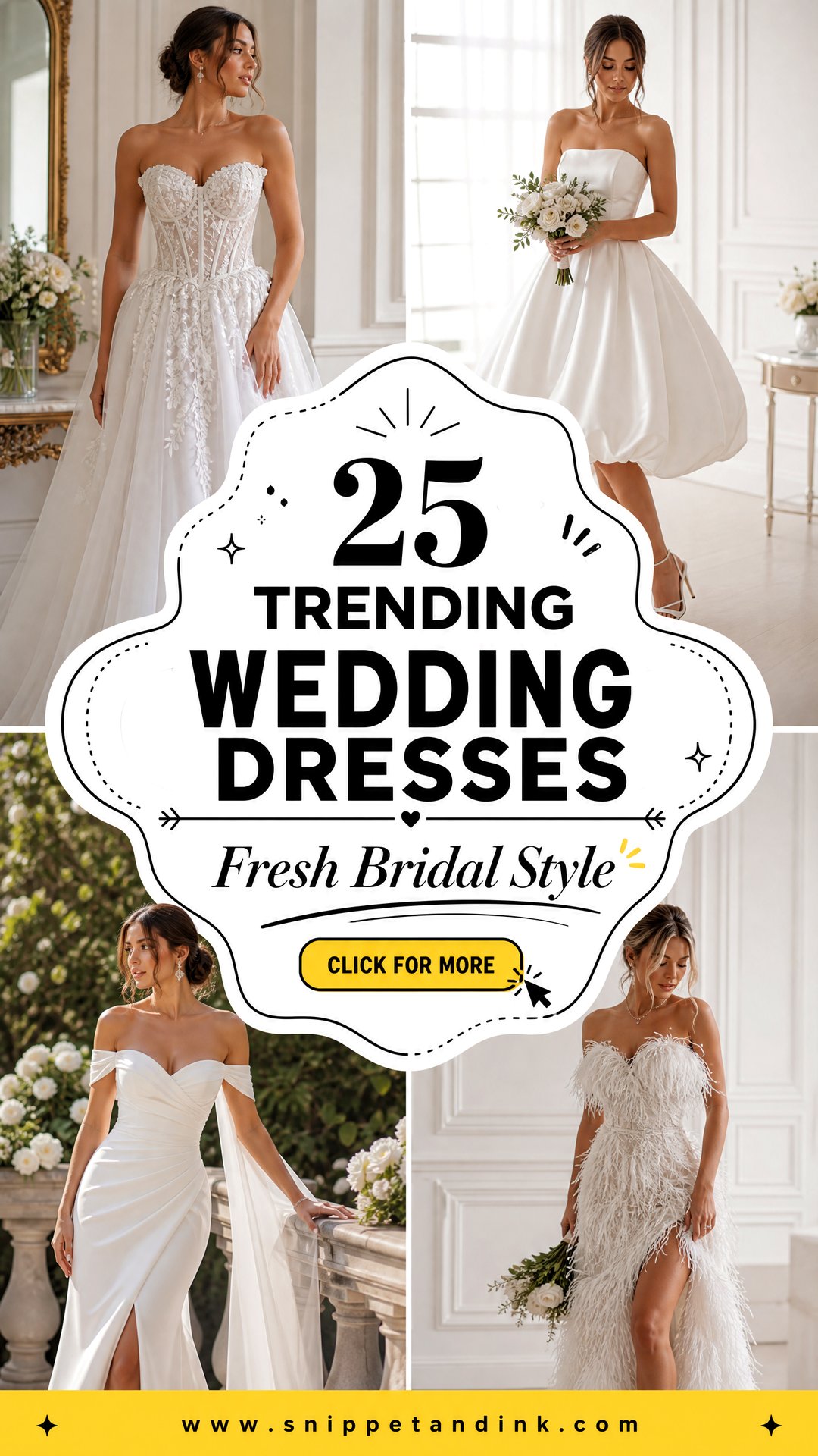 25 Trending Wedding Dresses for Brides Who Want Fresh Style - 25 Trending Wedding Dresses for Brides Who Want Fresh Style