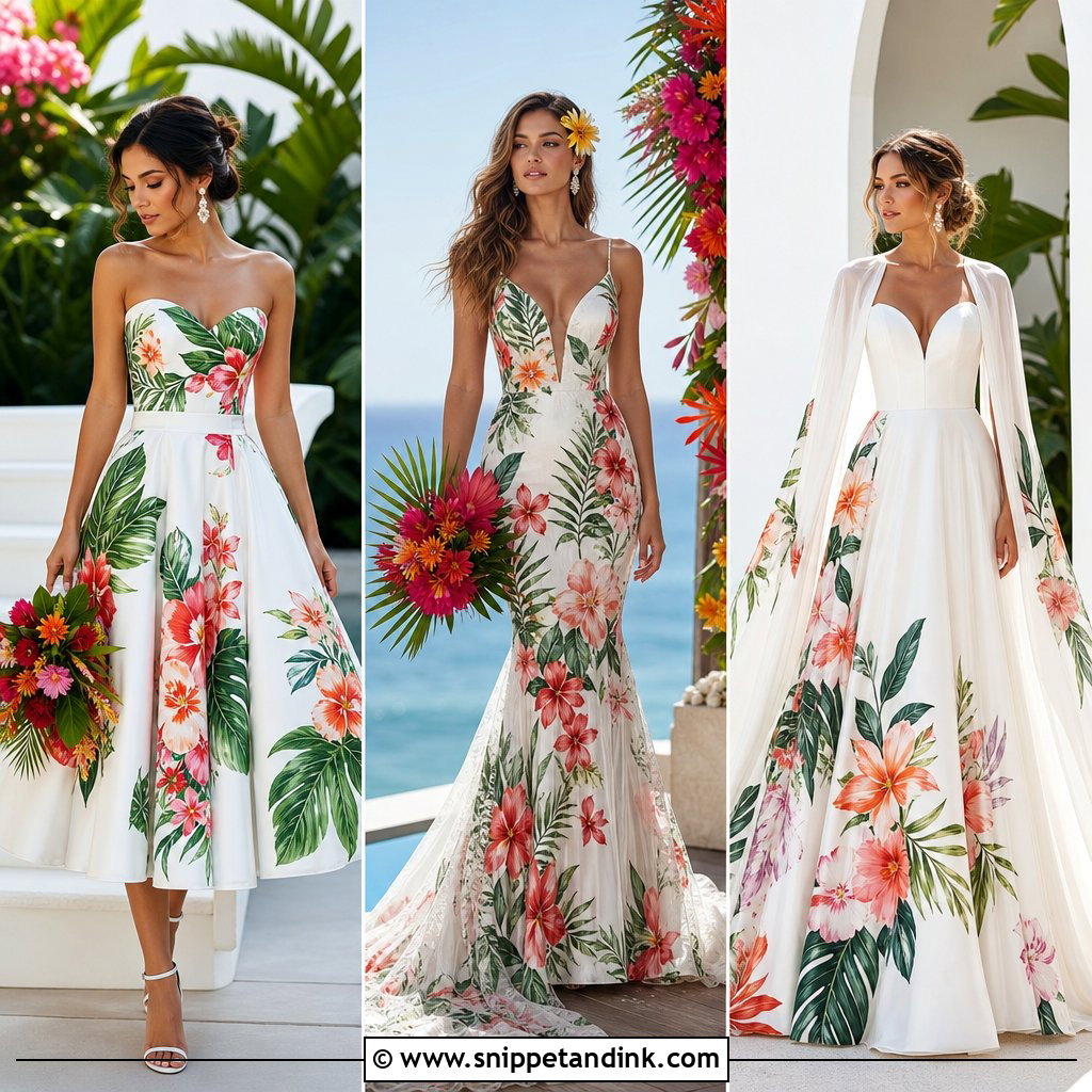 25 Tropical Wedding Dress Ideas: Breezy Styles for Beach Brides