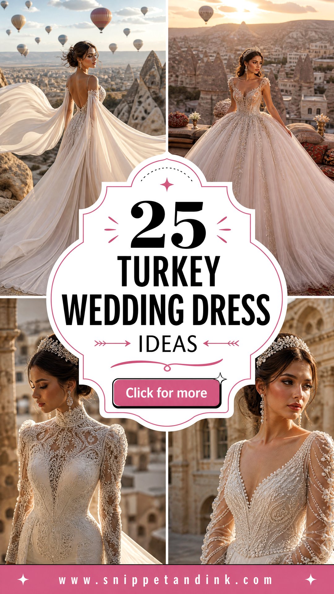25 Turkey Wedding Dress Ideas for Modern Destination Brides - 25 Turkey Wedding Dress Ideas for Modern Destination Brides