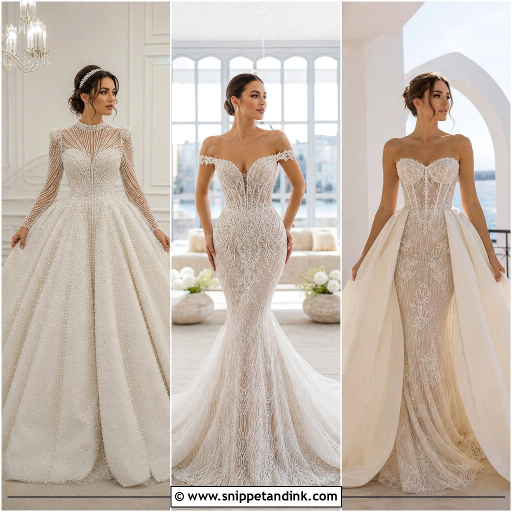25 Turkish Bridal Dresses That Blend Tradition and Glamour