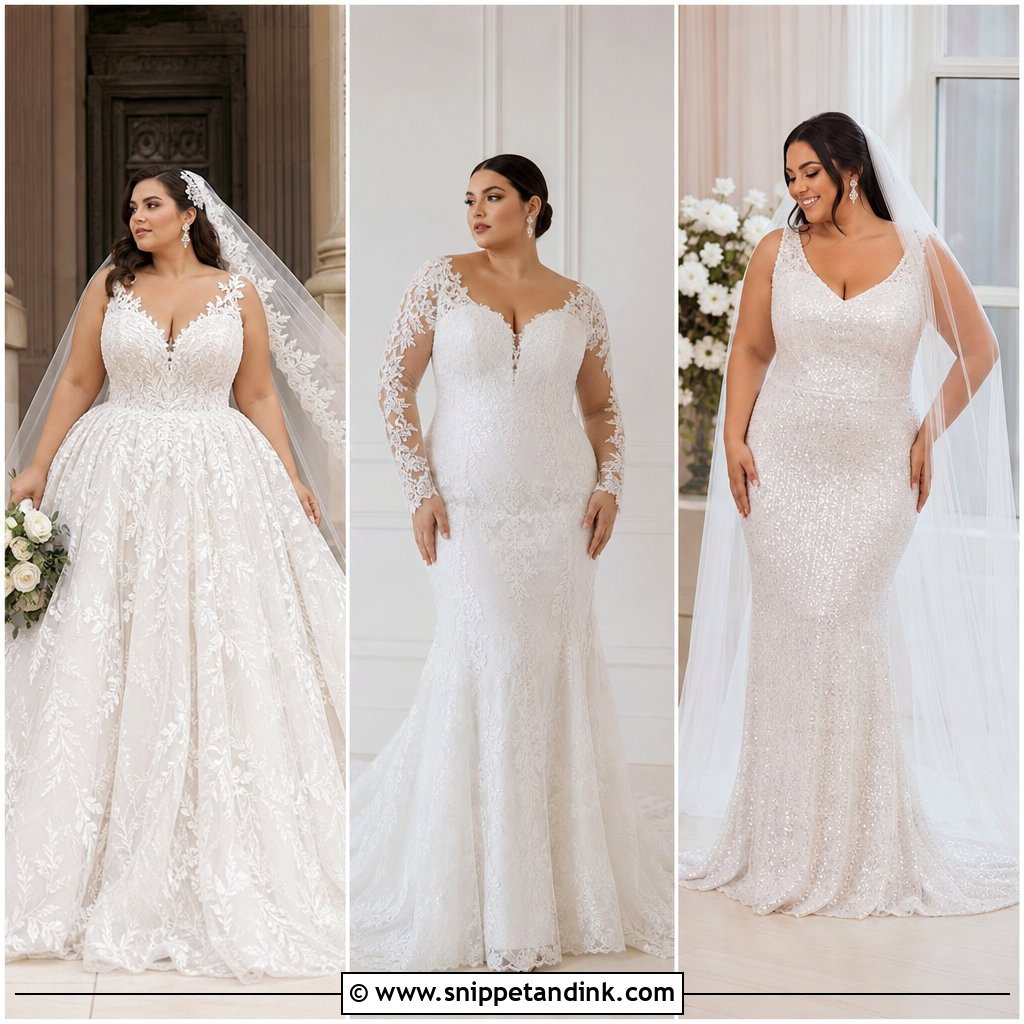 25 Unique Plus Size Wedding Dresses for Confident Brides