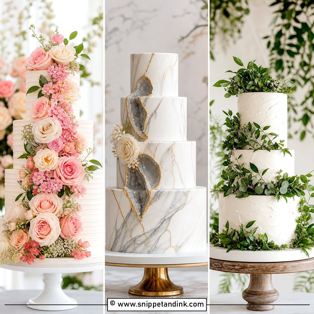 25 Unique Wedding Cakes for Modern Couples to Love