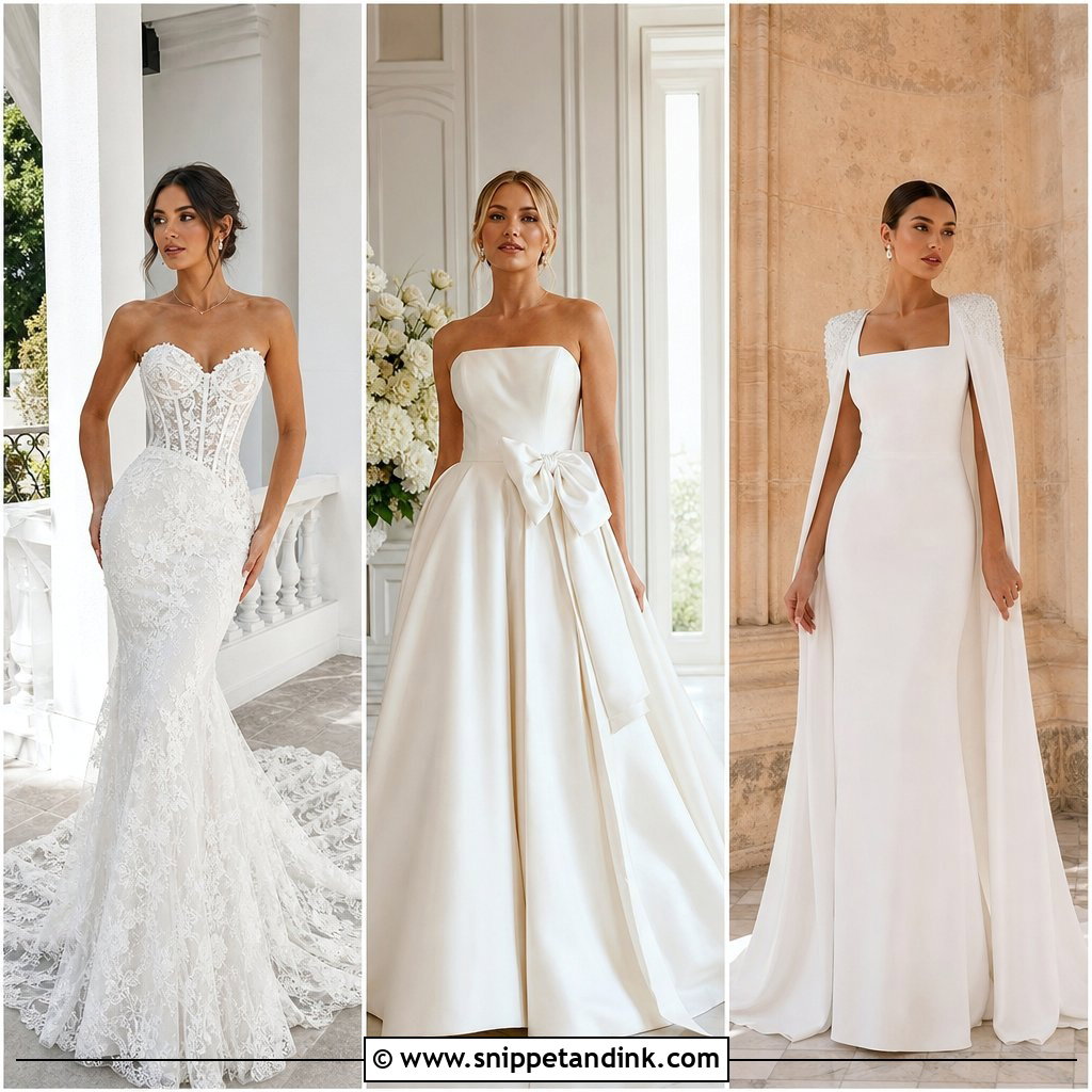 25 Unique Wedding Dress Styles for a Standout Bridal Look