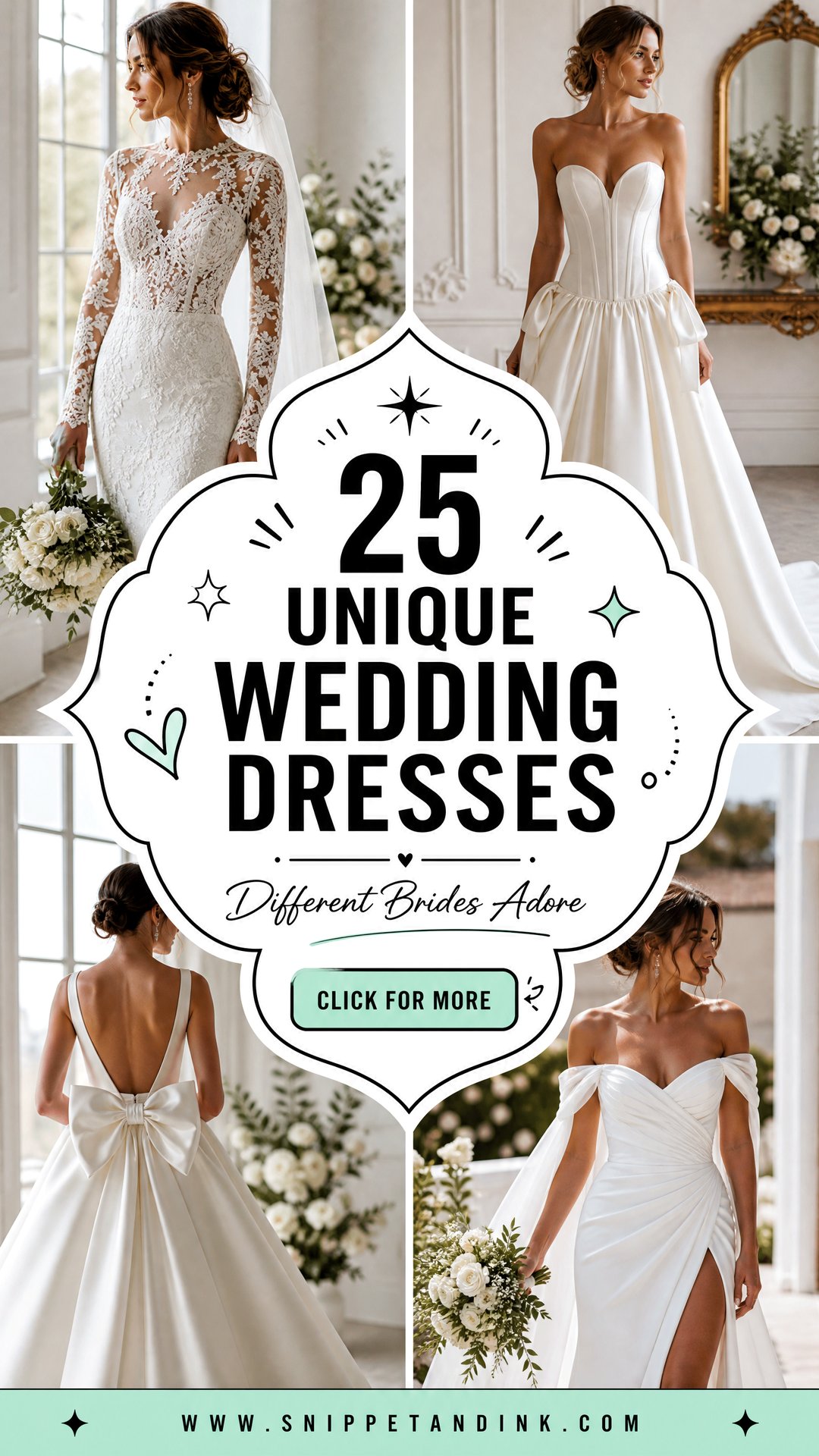 25 Unique Wedding Dresses Different Brides Will Adore - 25 Unique Wedding Dresses Different Brides Will Adore