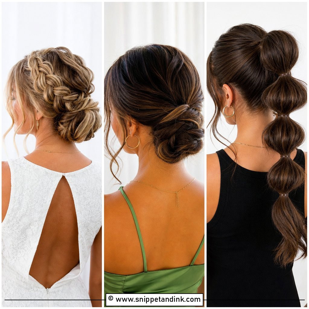 25 Up Dos for Medium Hair Wedding Ideas Brides Love
