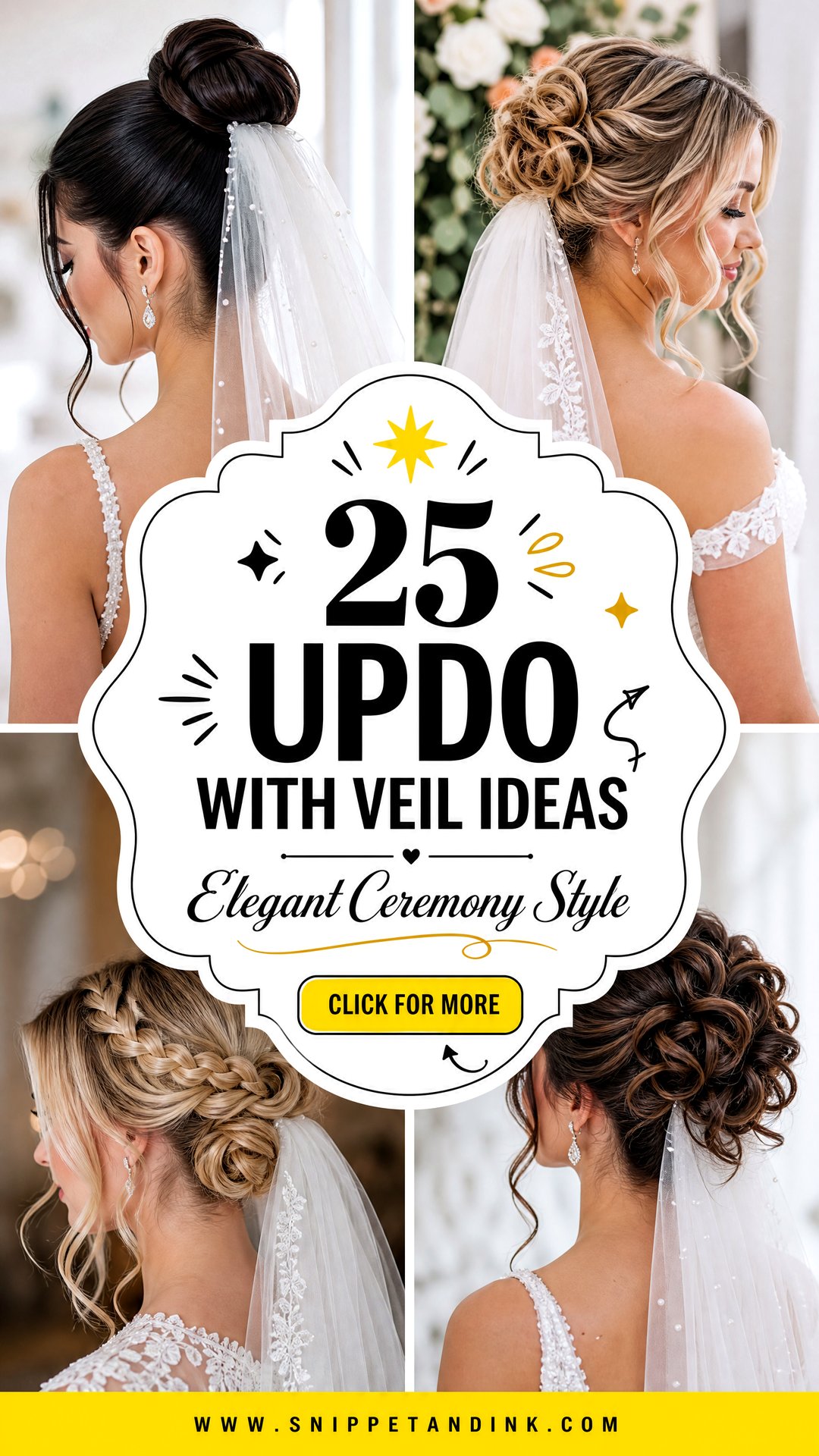 25 Updo with Veil Ideas for Elegant Ceremony Style Today - 25 Updo with Veil Ideas for Elegant Ceremony Style Today