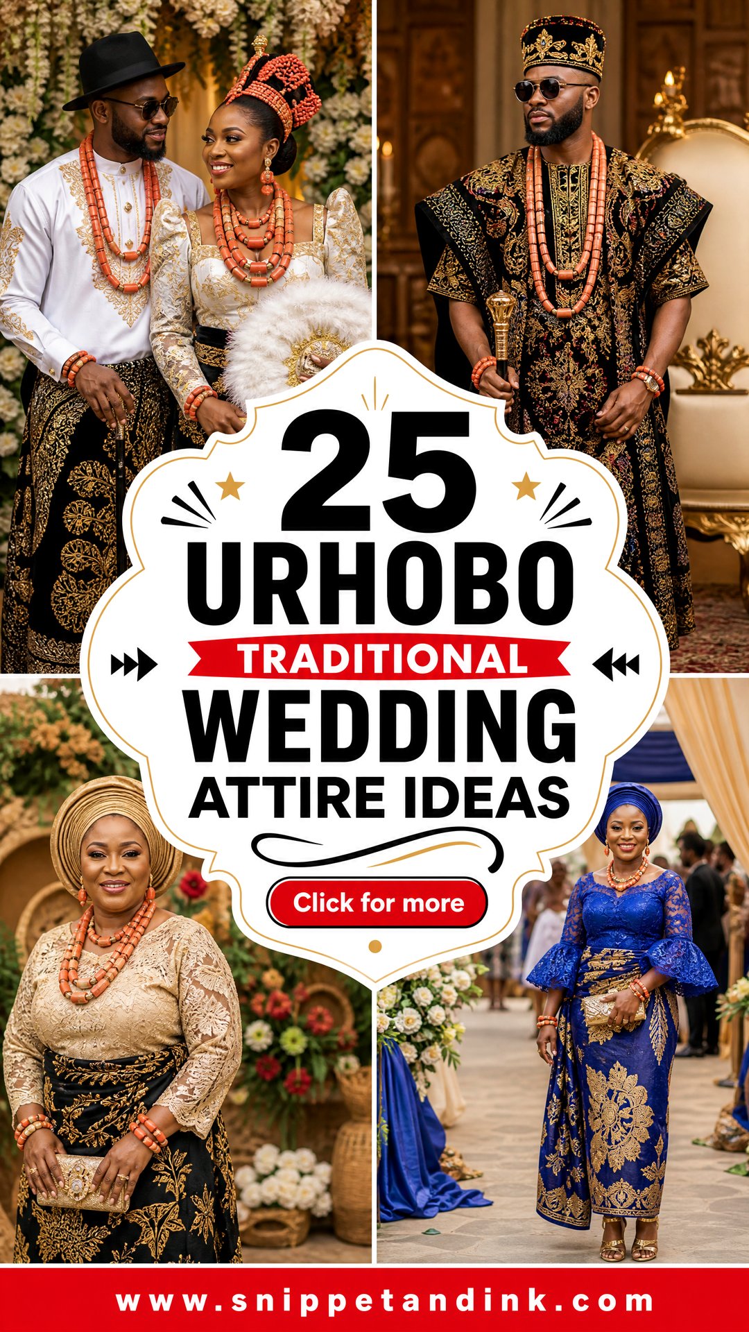25 Urhobo Traditional Wedding Attire Ideas to Honor Heritage - 25 Urhobo Traditional Wedding Attire Ideas to Honor Heritage