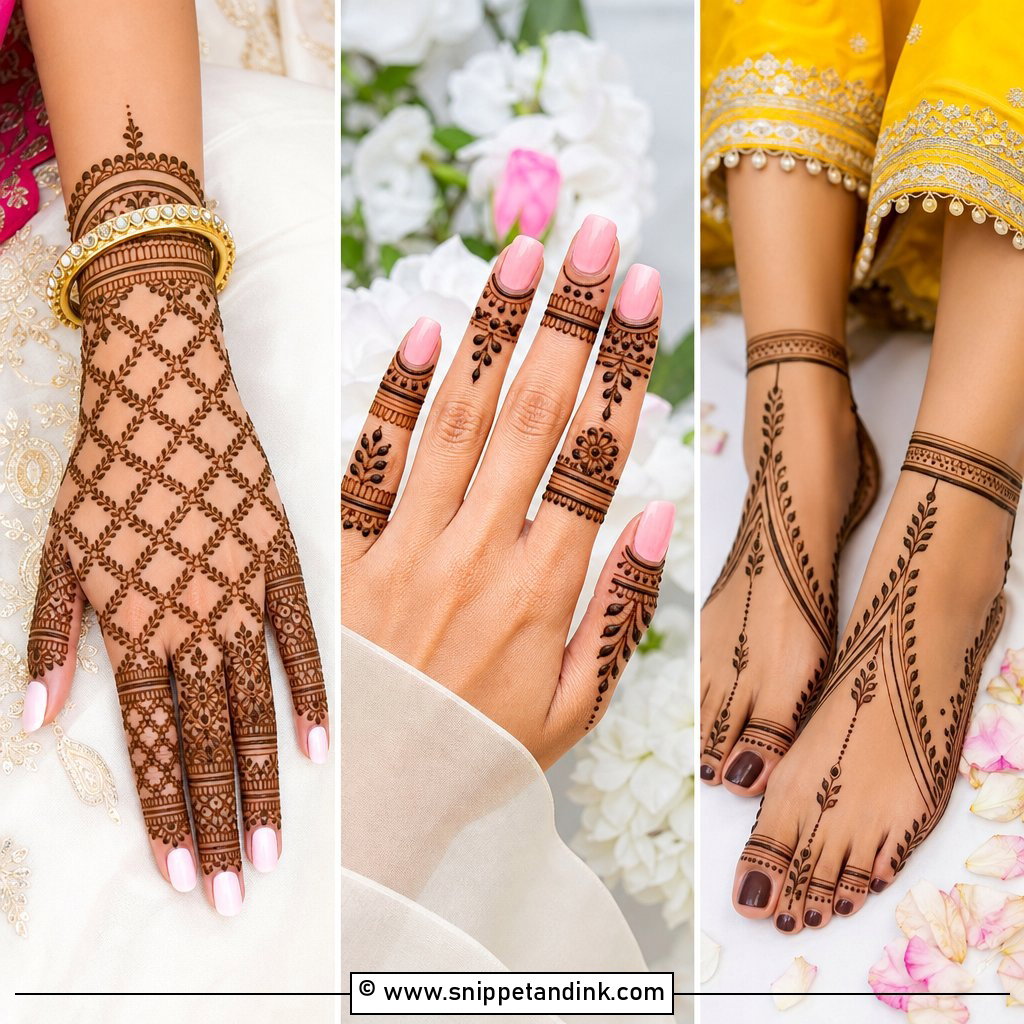 25 Veere Di Wedding Mehndi Design Ideas for Festive Brides