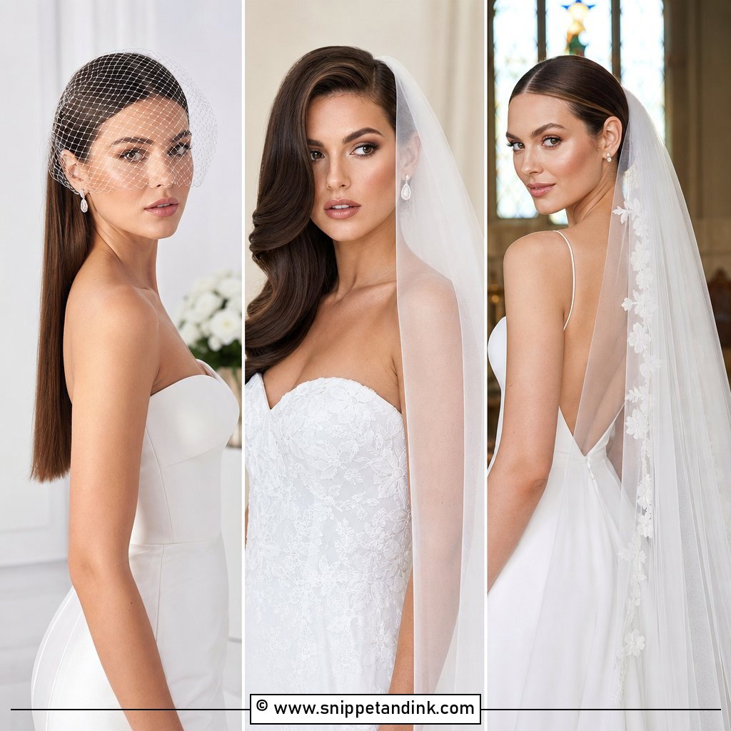 25 Veil Hair Down Ideas for Soft Bridal Style Inspiration