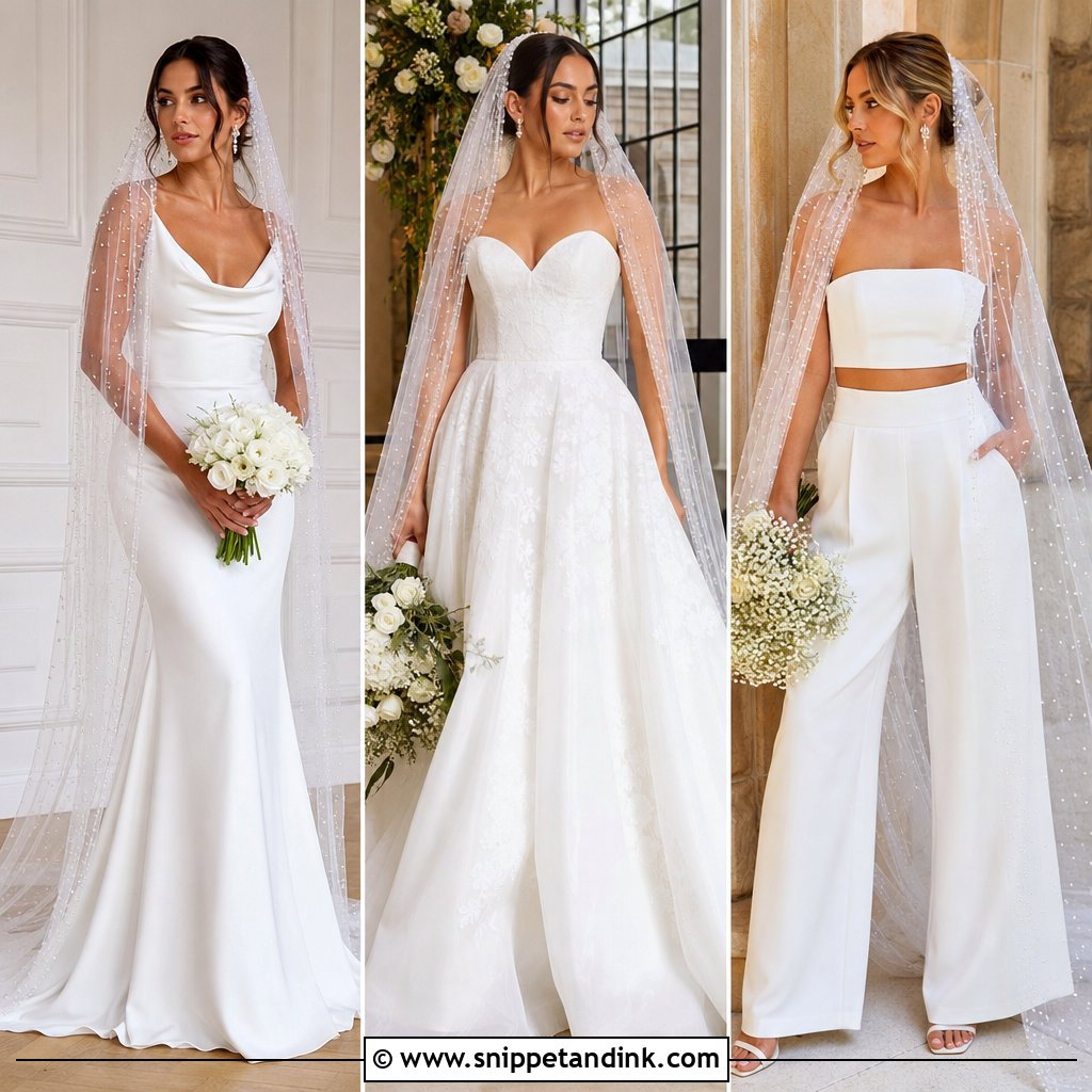 25 Veil Outfit Ideas for Modern Brides Who Love Bold Drama