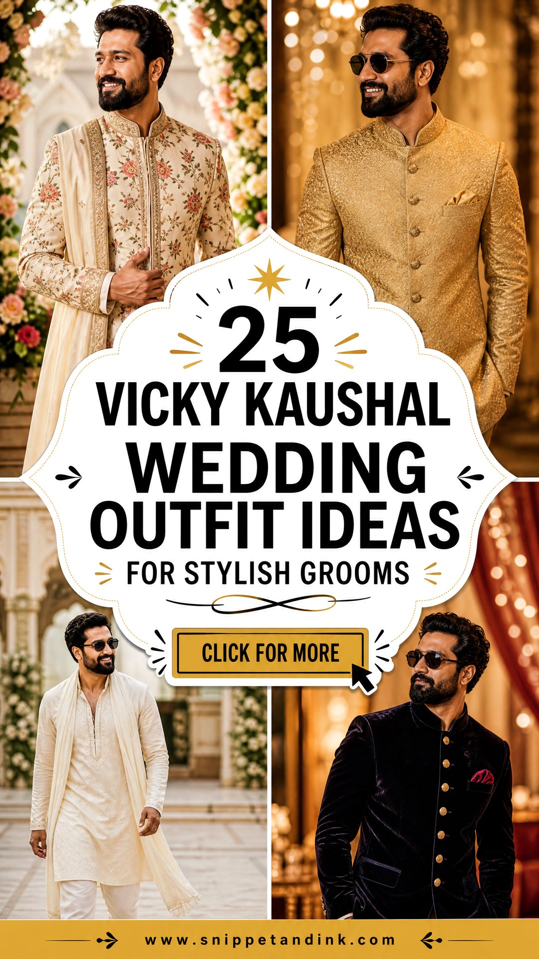 25 Vicky Kaushal Wedding Outfit Ideas for Stylish Grooms - 25 Vicky Kaushal Wedding Outfit Ideas for Stylish Grooms
