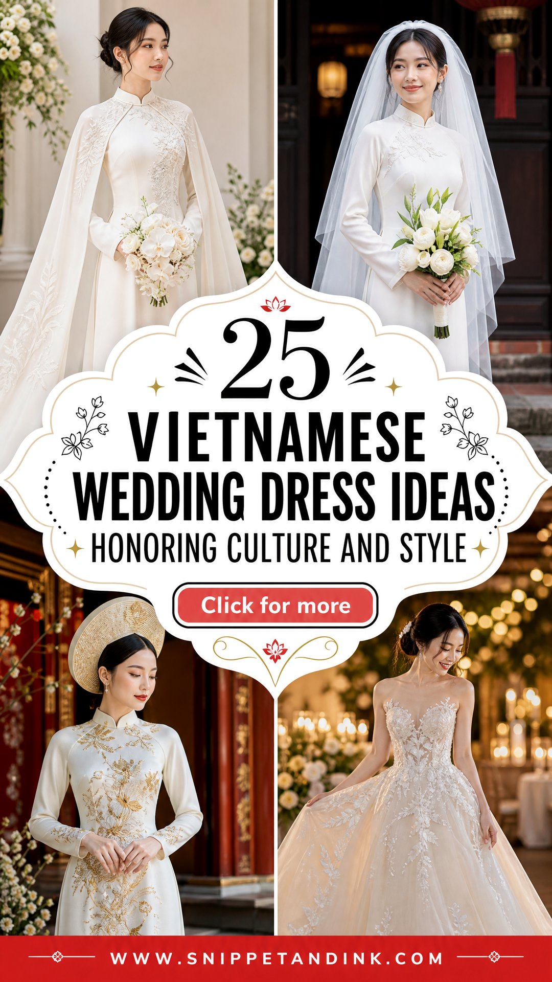 25 Vietnamese Wedding Dress Ideas Honoring Culture and Style - 25 Vietnamese Wedding Dress Ideas Honoring Culture and Style
