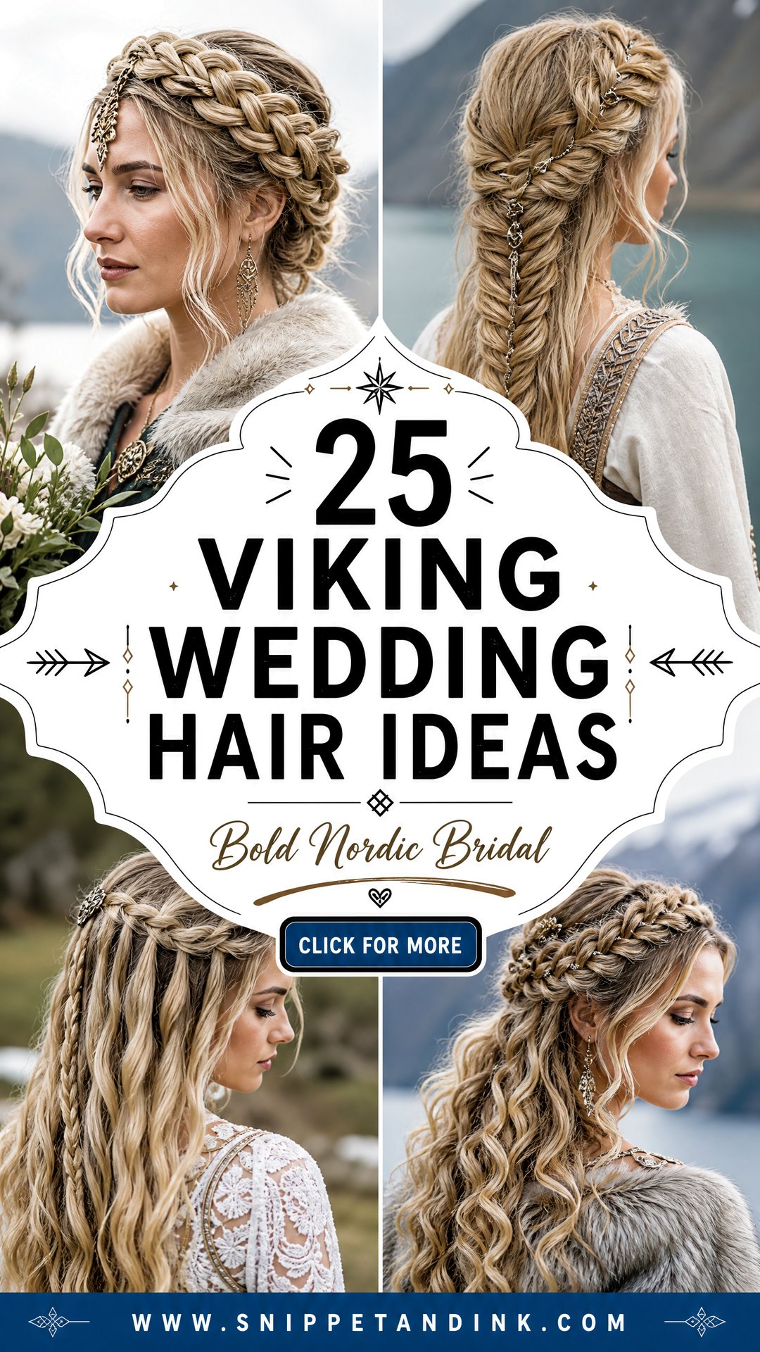 25 Viking Wedding Hair Ideas for Bold Nordic Bridal Style - 25 Viking Wedding Hair Ideas for Bold Nordic Bridal Style
