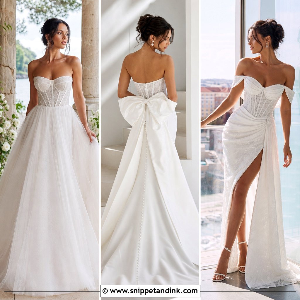 25 Vintage Corset Wedding Dress Ideas for Romantic Brides