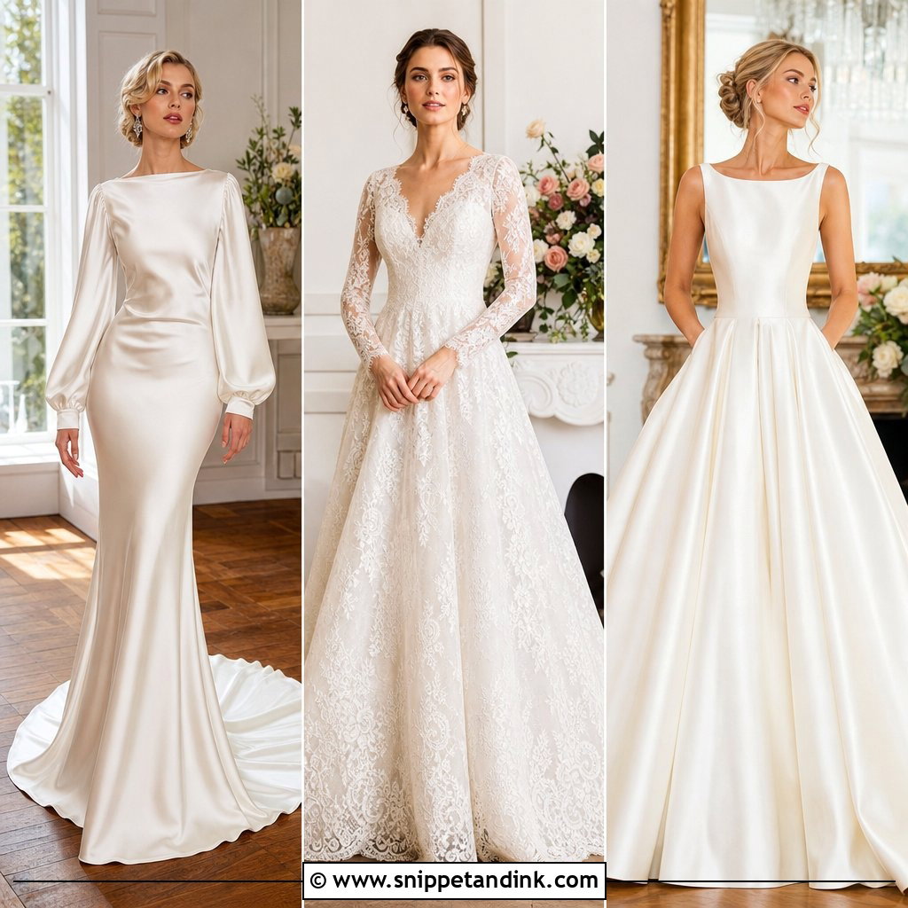 25 Vintage Long Sleeve Wedding Dress Ideas for Romantic Brides