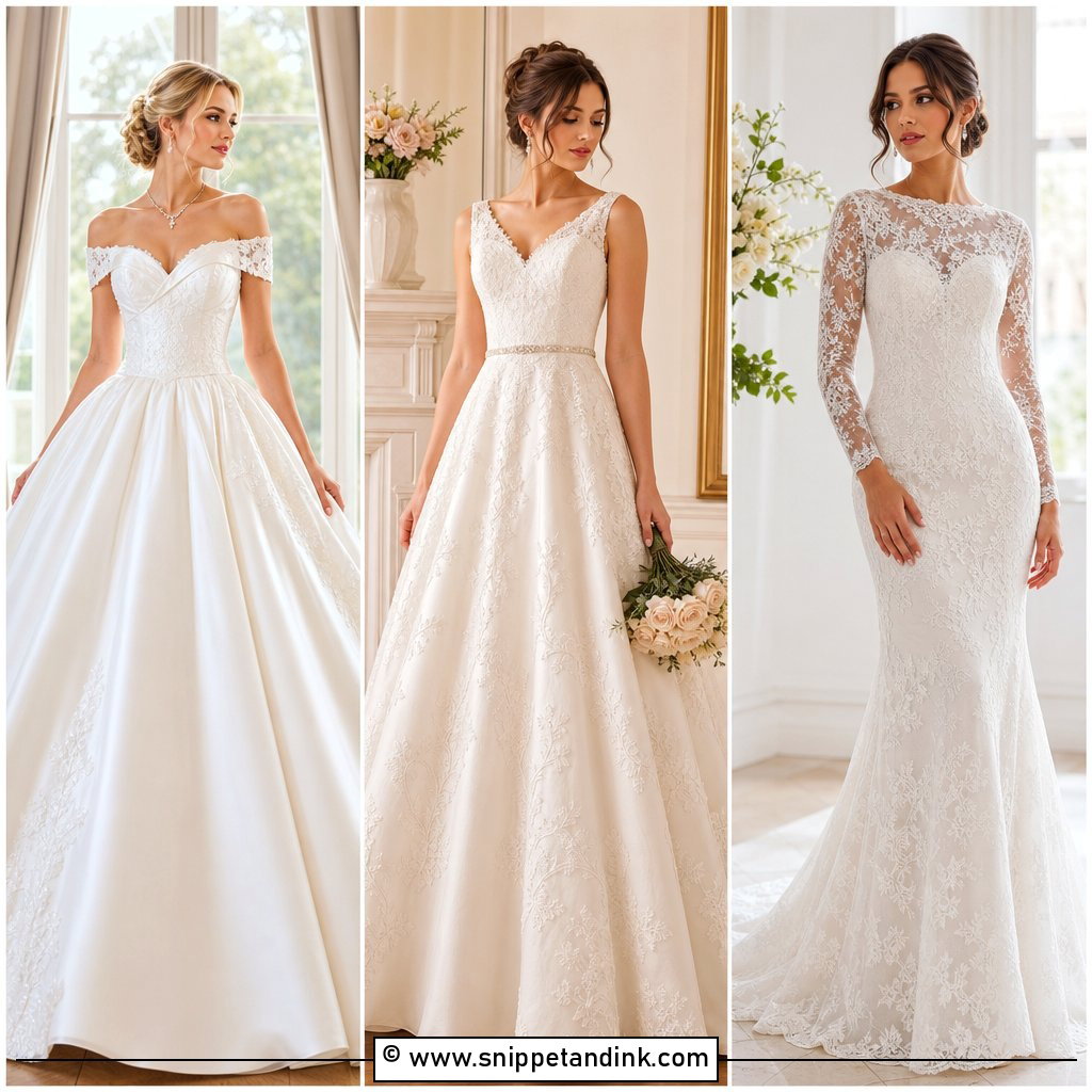 25 Vintage Style Wedding Dresses for Romantic Brides