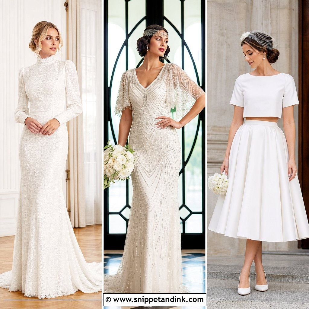 25 Vintage Wedding Dress Aesthetic Ideas for Dreamy Brides