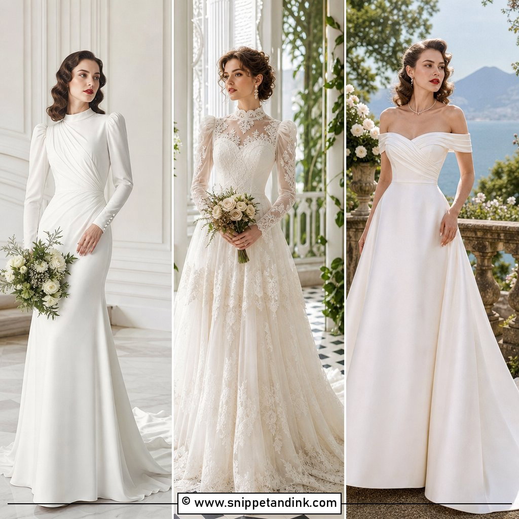 25 Vintage Wedding Gowns for Timeless Bridal Elegance