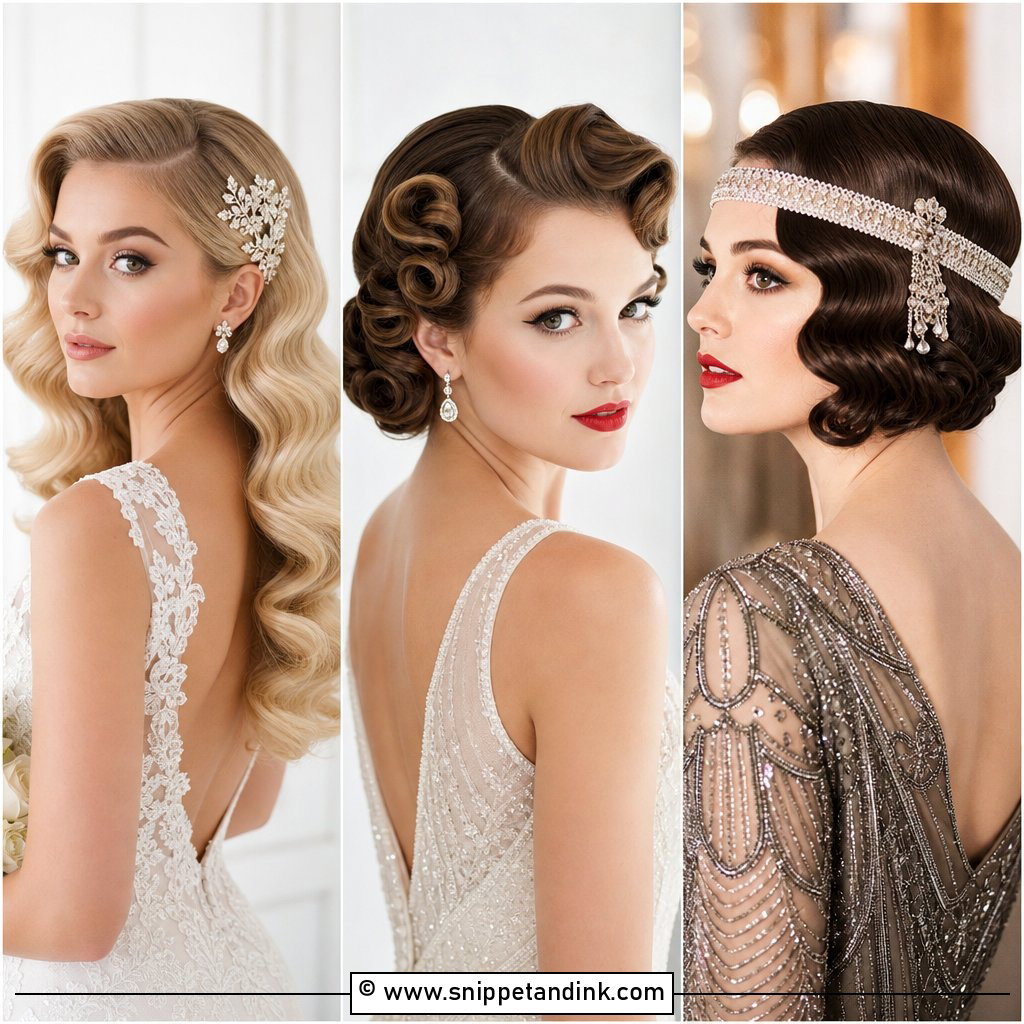 25 Vintage Wedding Hair Ideas for Romantic Old-Soul Brides