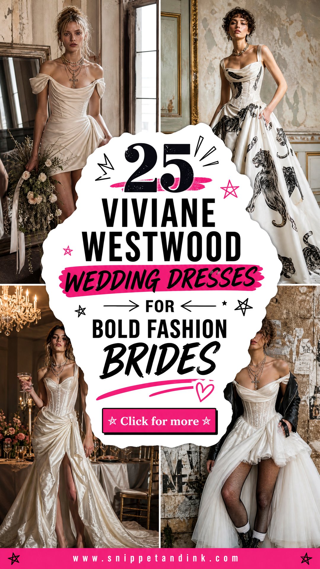 25 Viviane Westwood Wedding Dresses for Bold Fashion Brides - 25 Viviane Westwood Wedding Dresses for Bold Fashion Brides