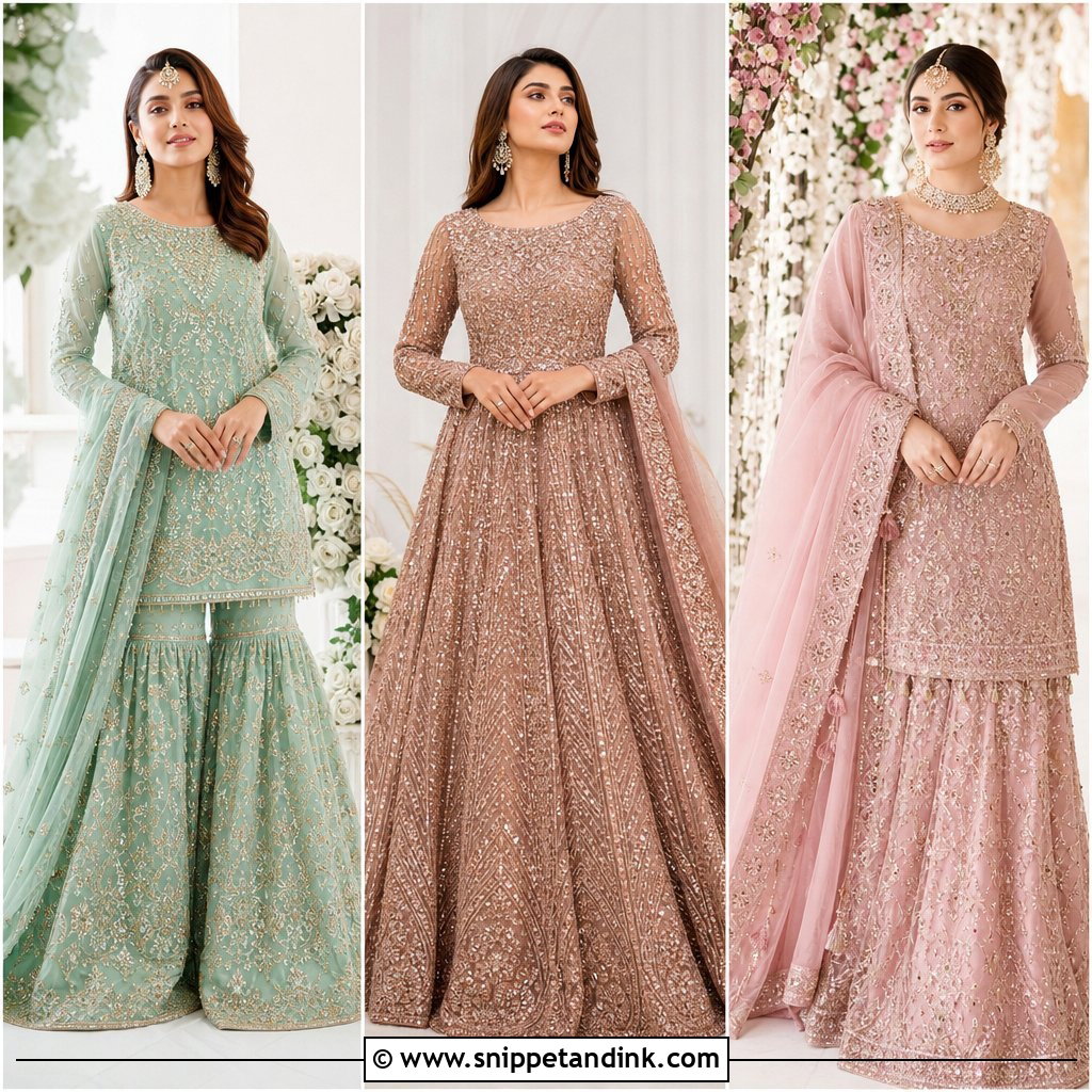 25 Walima Bride Dresses for an Elegant Reception Look