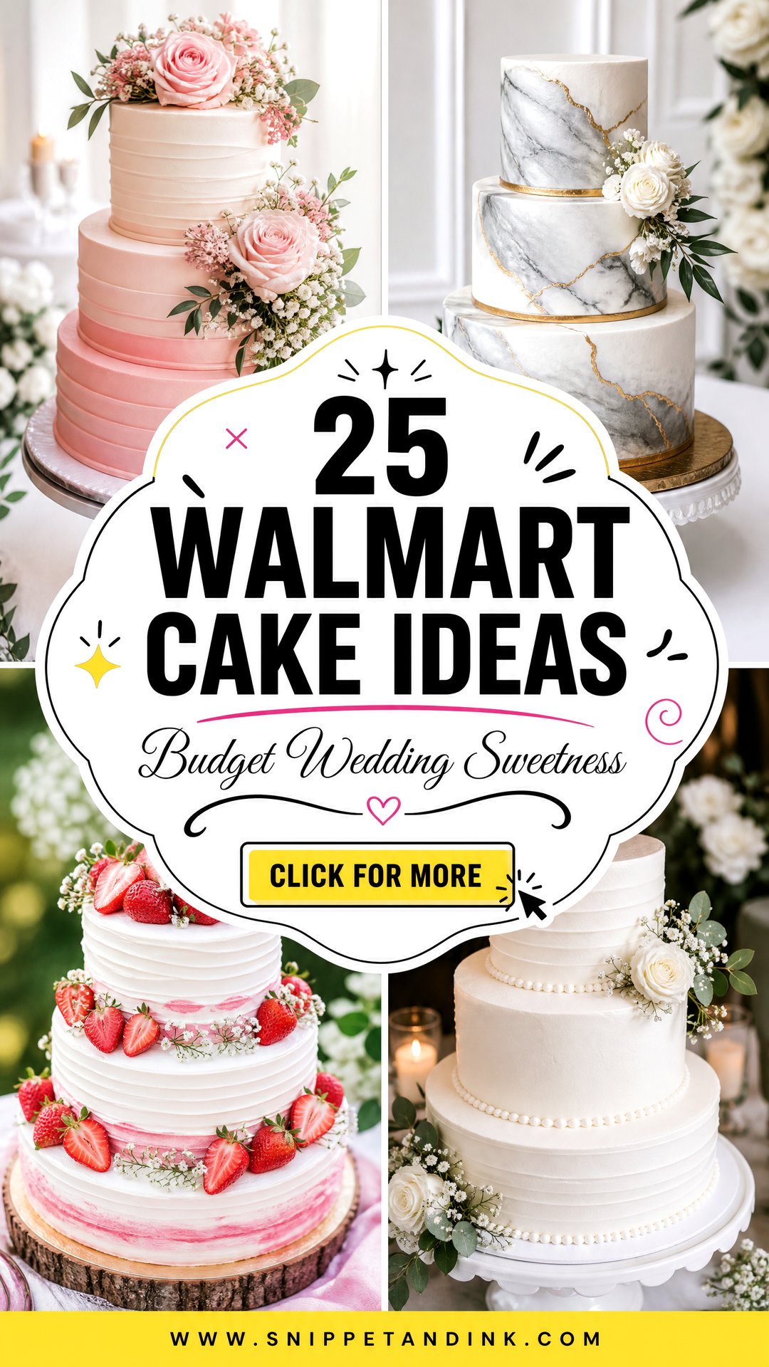 25 Walmart Cake Ideas for Wedding on a Smart Budget - 25 Walmart Cake Ideas for Wedding on a Smart Budget