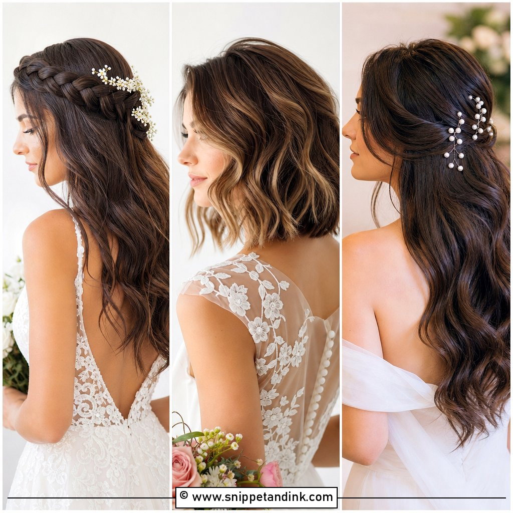 25 Wavy Hairstyles for Wedding Romantic Looks for Brides