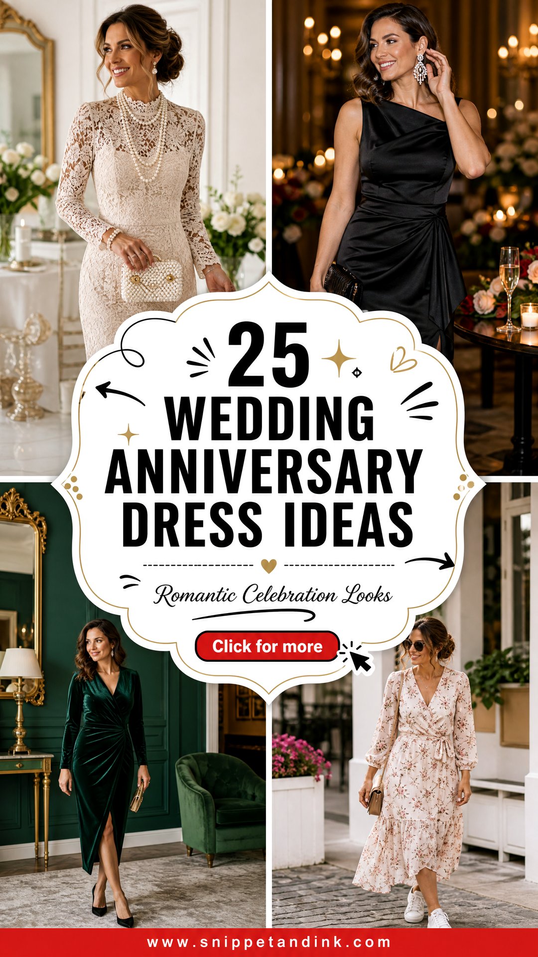25 Wedding Anniversary Dress Ideas for a Romantic Celebration - 25 Wedding Anniversary Dress Ideas for a Romantic Celebration