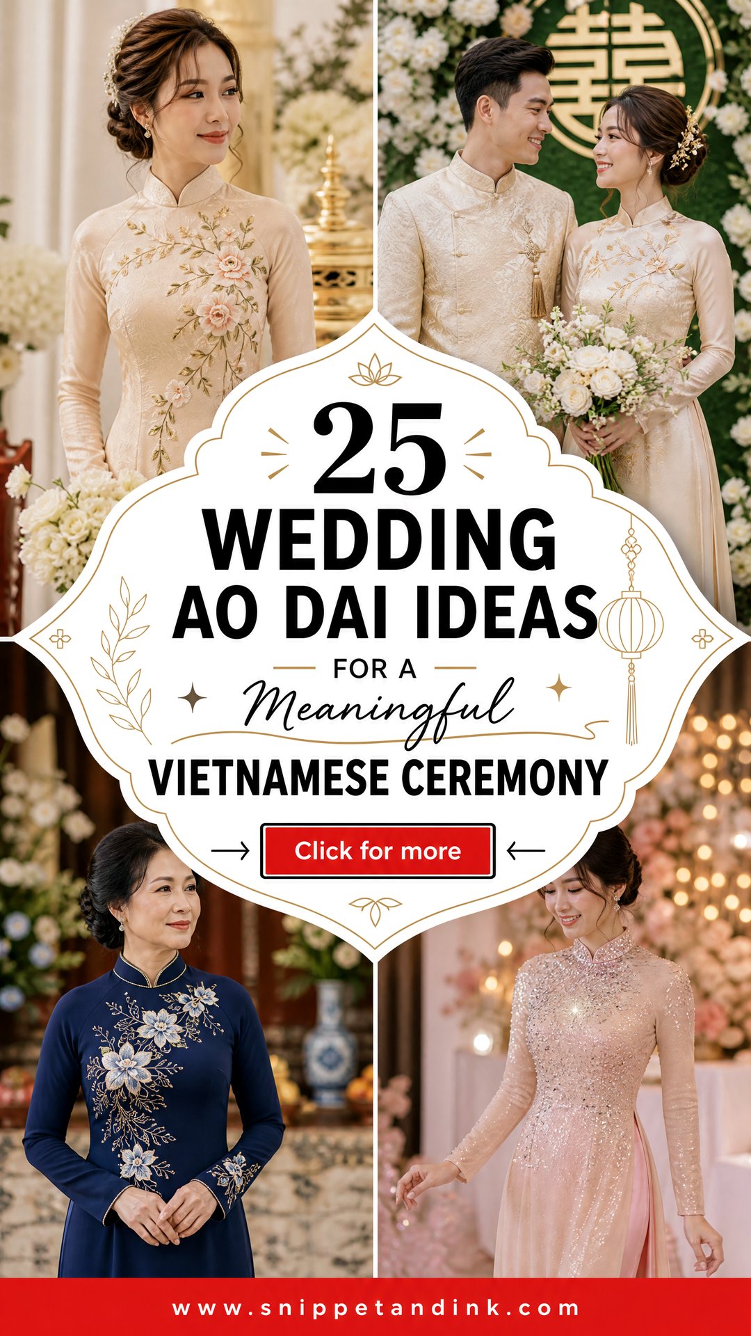25 Wedding Ao Dai Ideas for a Meaningful Vietnamese Ceremony - 25 Wedding Ao Dai Ideas for a Meaningful Vietnamese Ceremony