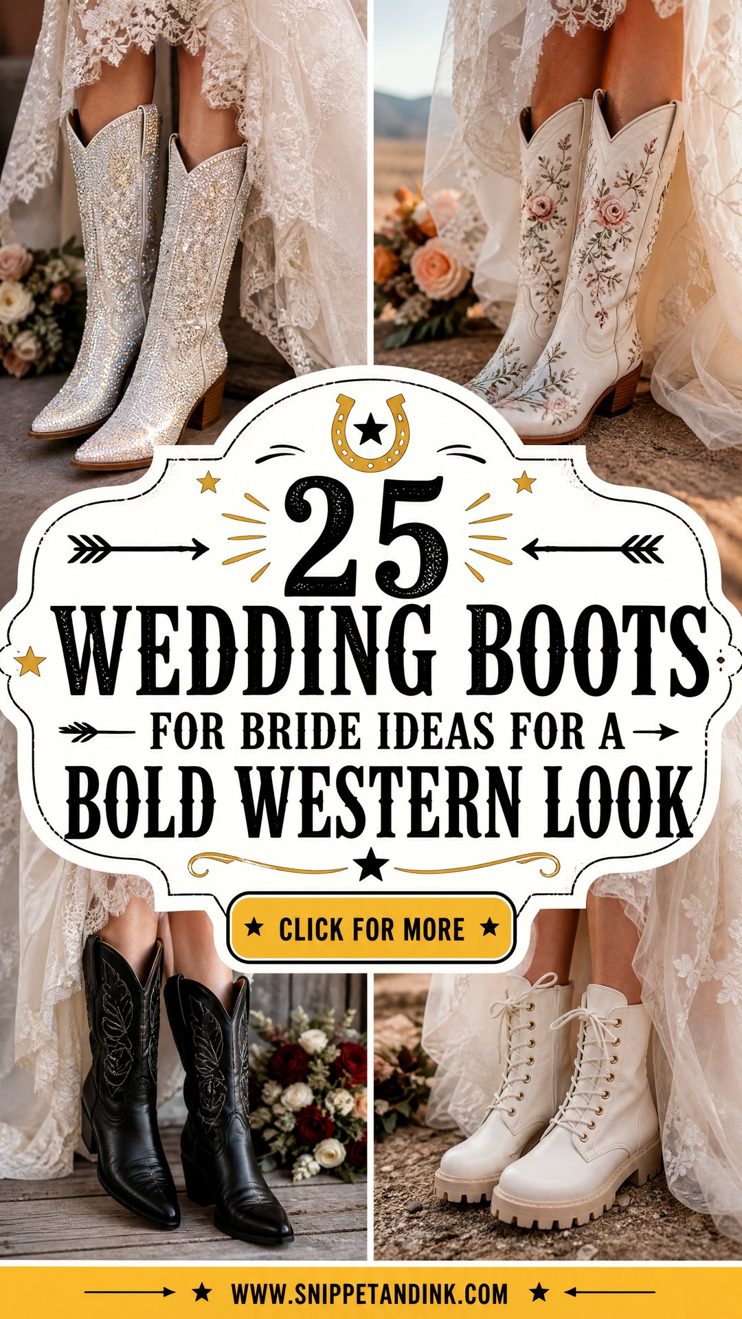 25 Wedding Boots for Bride Ideas for a Bold Western Look - 25 Wedding Boots for Bride Ideas for a Bold Western Look