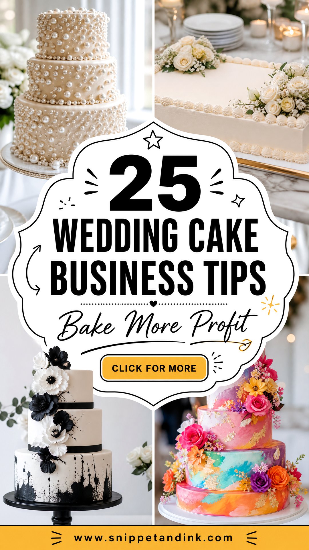 25 Wedding Cake Business Tips for Profitable Bridal Bakers - 25 Wedding Cake Business Tips for Profitable Bridal Bakers