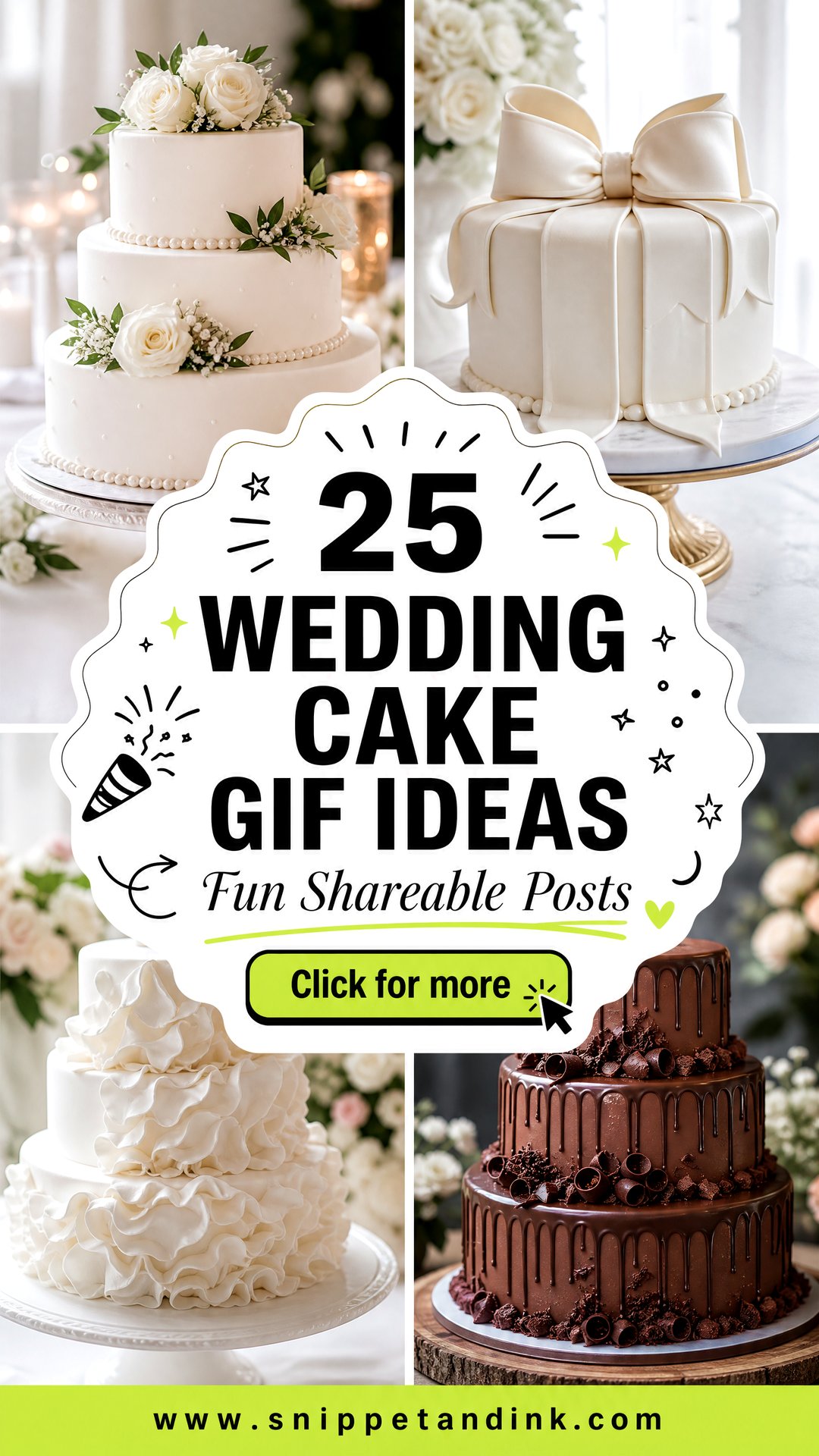 25 Wedding Cake Gif Ideas for Fun Shareable Celebration Posts - 25 Wedding Cake Gif Ideas for Fun, Shareable Celebration Posts