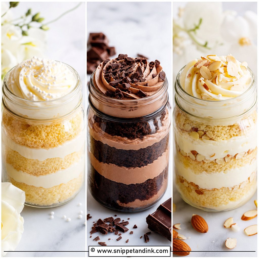 25 Wedding Cake Ideas in a Jar for Sweet Guest Favors