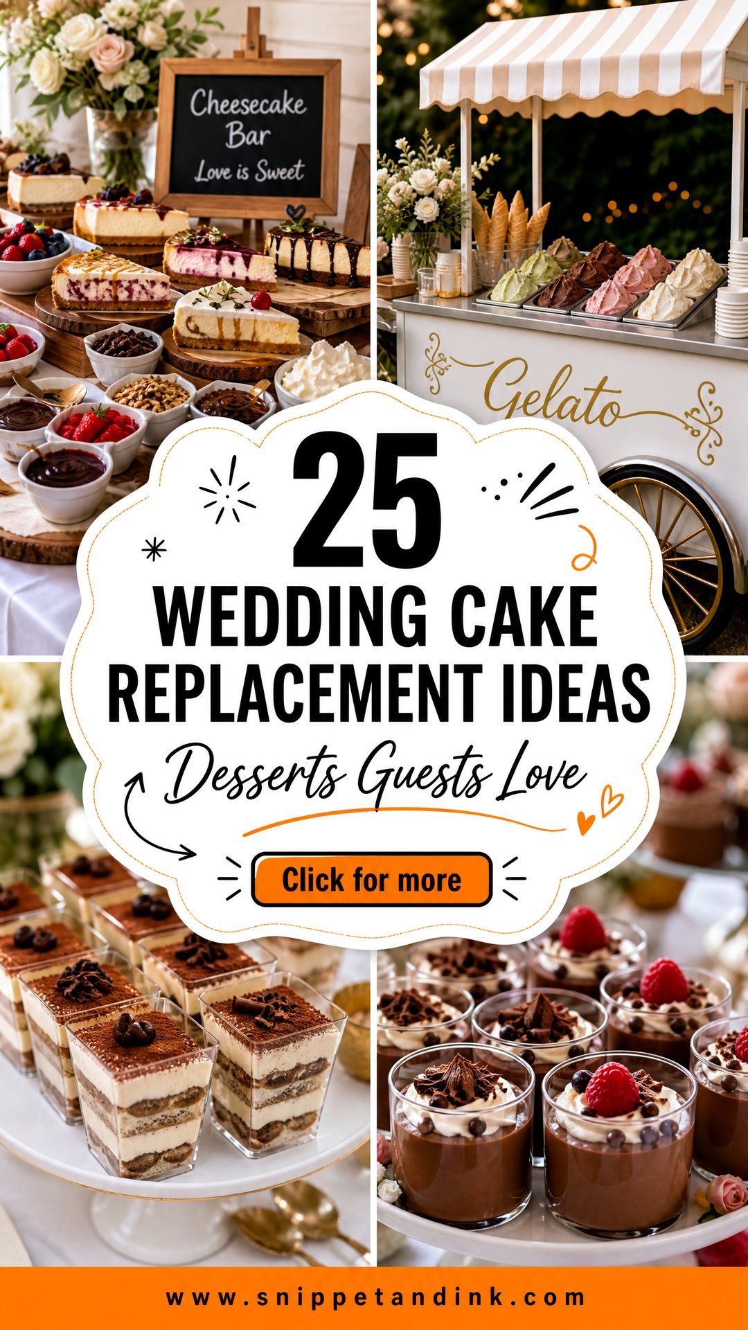 25 Wedding Cake Replacement Ideas for Modern Couples - 25 Wedding Cake Replacement Ideas for Modern Couples