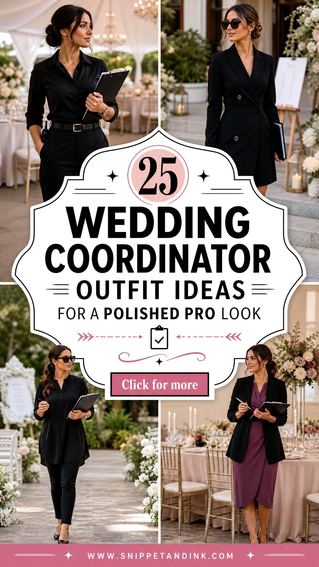 25 Wedding Coordinator Outfit Ideas for a Polished Pro Look - 25 Wedding Coordinator Outfit Ideas for a Polished Pro Look