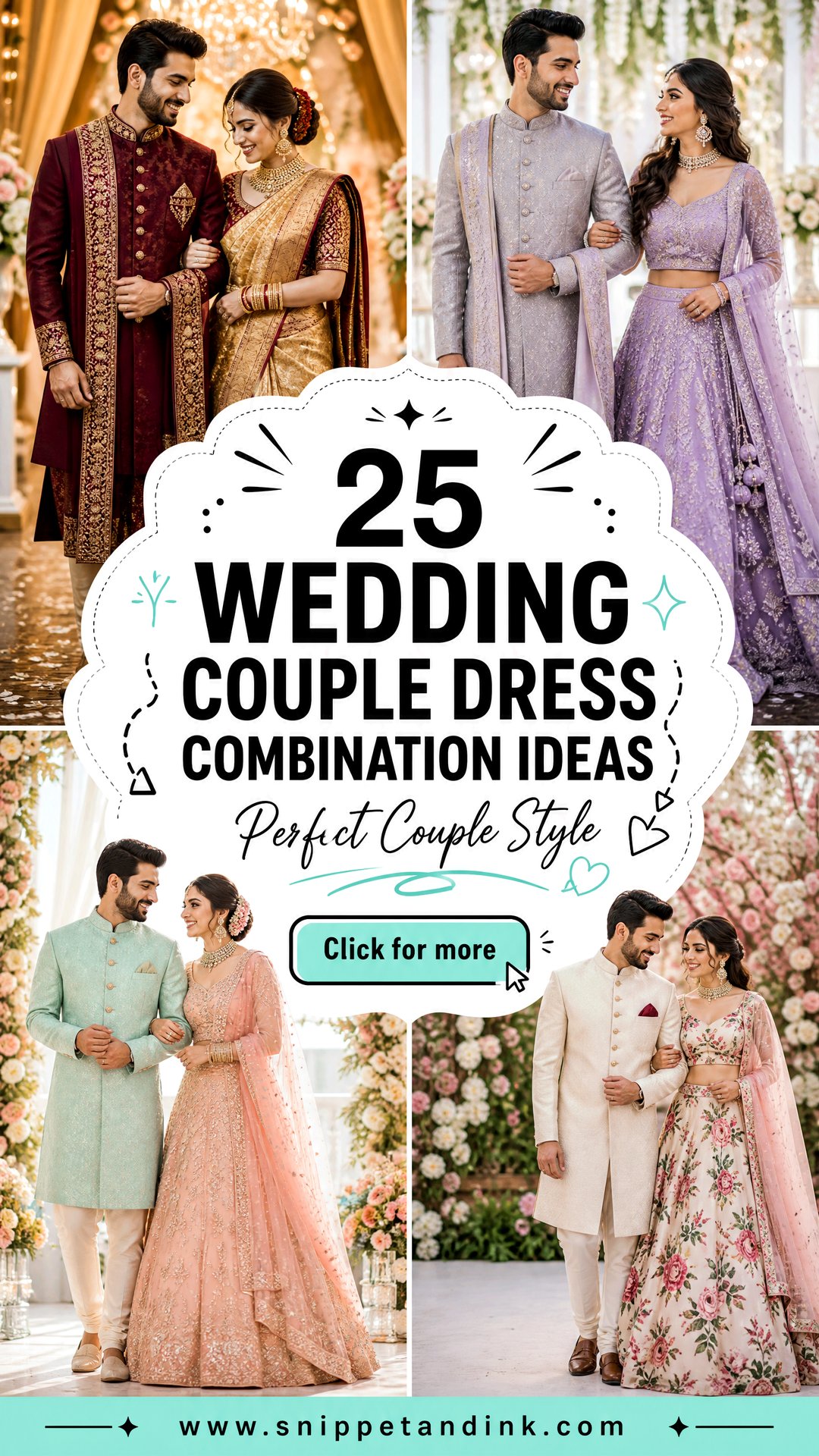 25 Wedding Couple Dress Combination Ideas to Inspire - 25 Wedding Couple Dress Combination Ideas to Inspire
