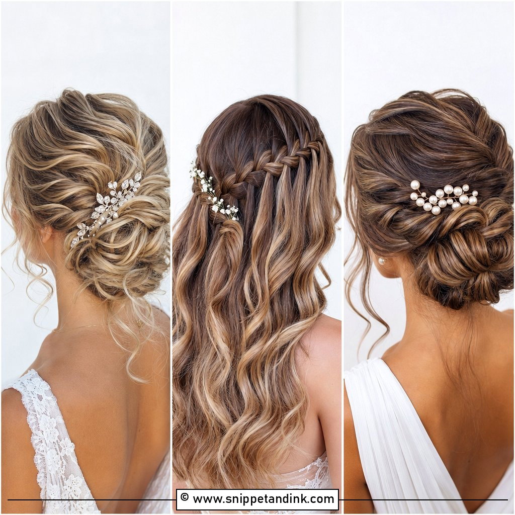 25 Wedding Day Hairstyles for a Timeless Bridal Look