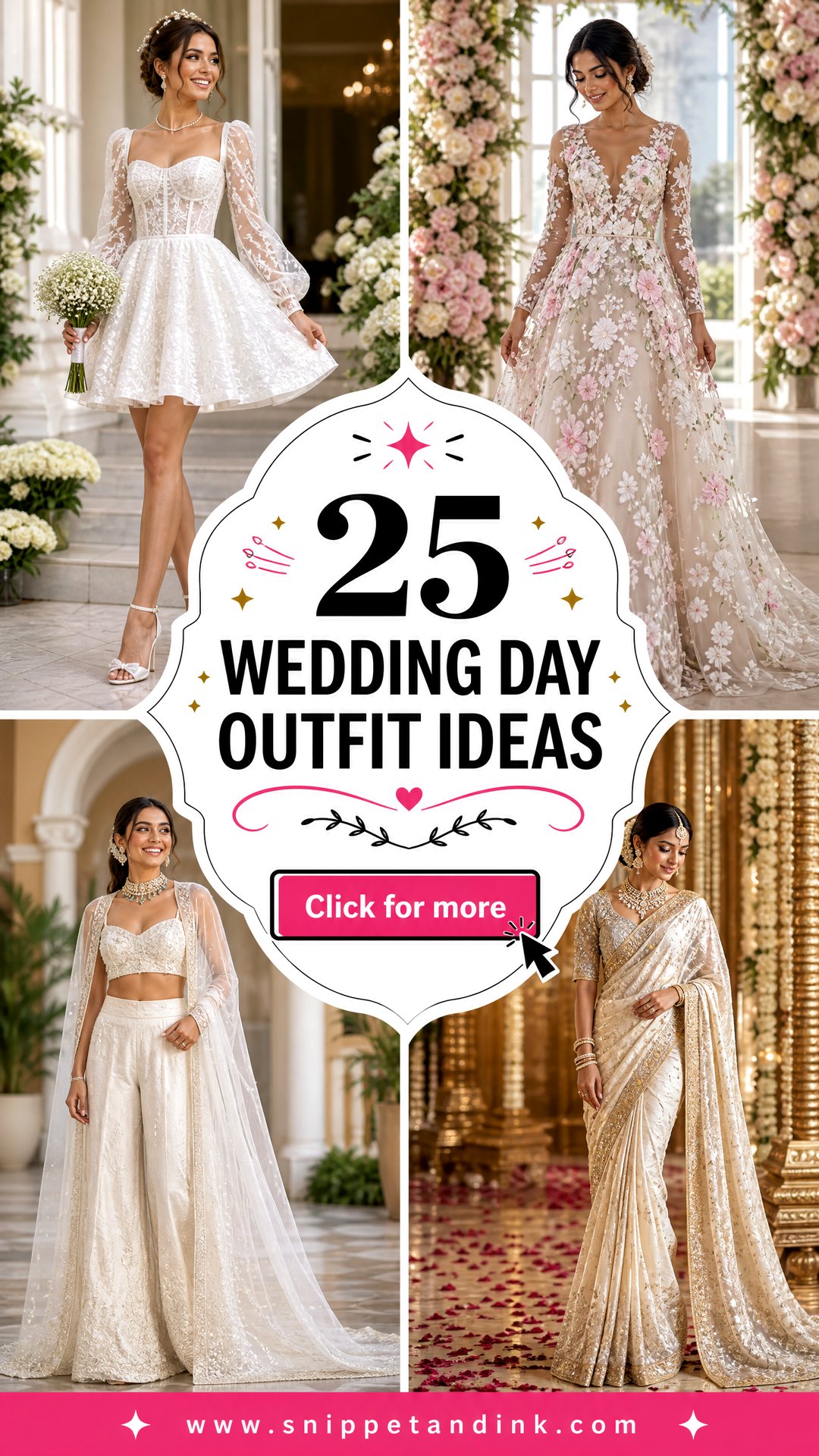 25 Wedding Day Outfit Ideas for a Chic Look from Vows to Dancing - 25 Wedding Day Outfit Ideas for a Chic Look from Vows to Dancing