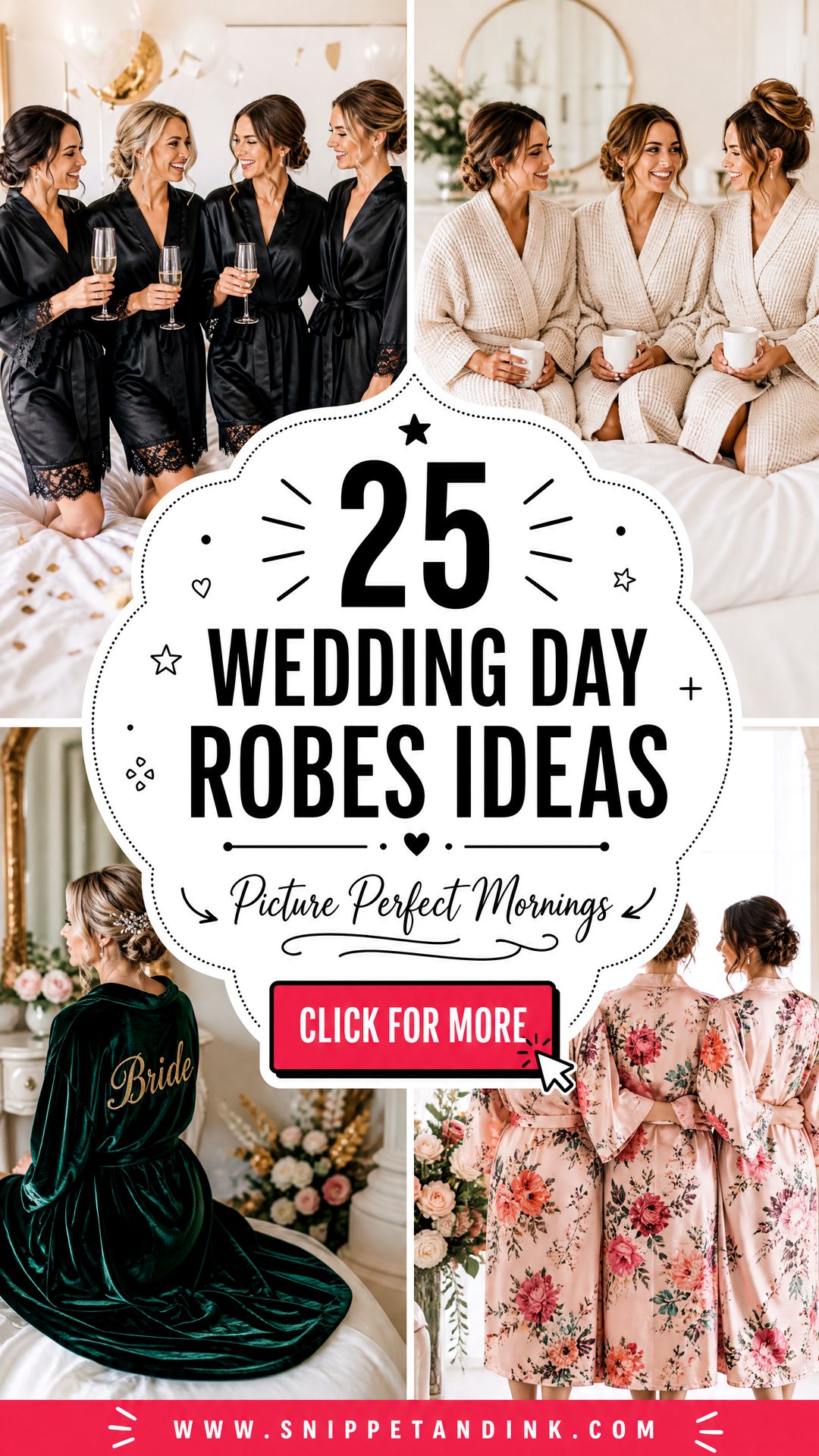 25 Wedding Day Robes Ideas for Picture-Perfect Mornings - 25 Wedding Day Robes Ideas for Picture-Perfect Mornings