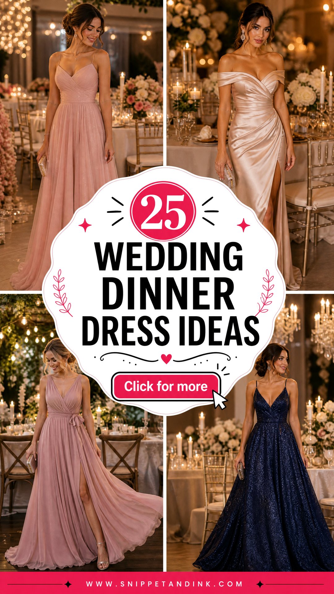 25 Wedding Dinner Dress Ideas for an Unforgettable Evening - 25 Wedding Dinner Dress Ideas for an Unforgettable Evening